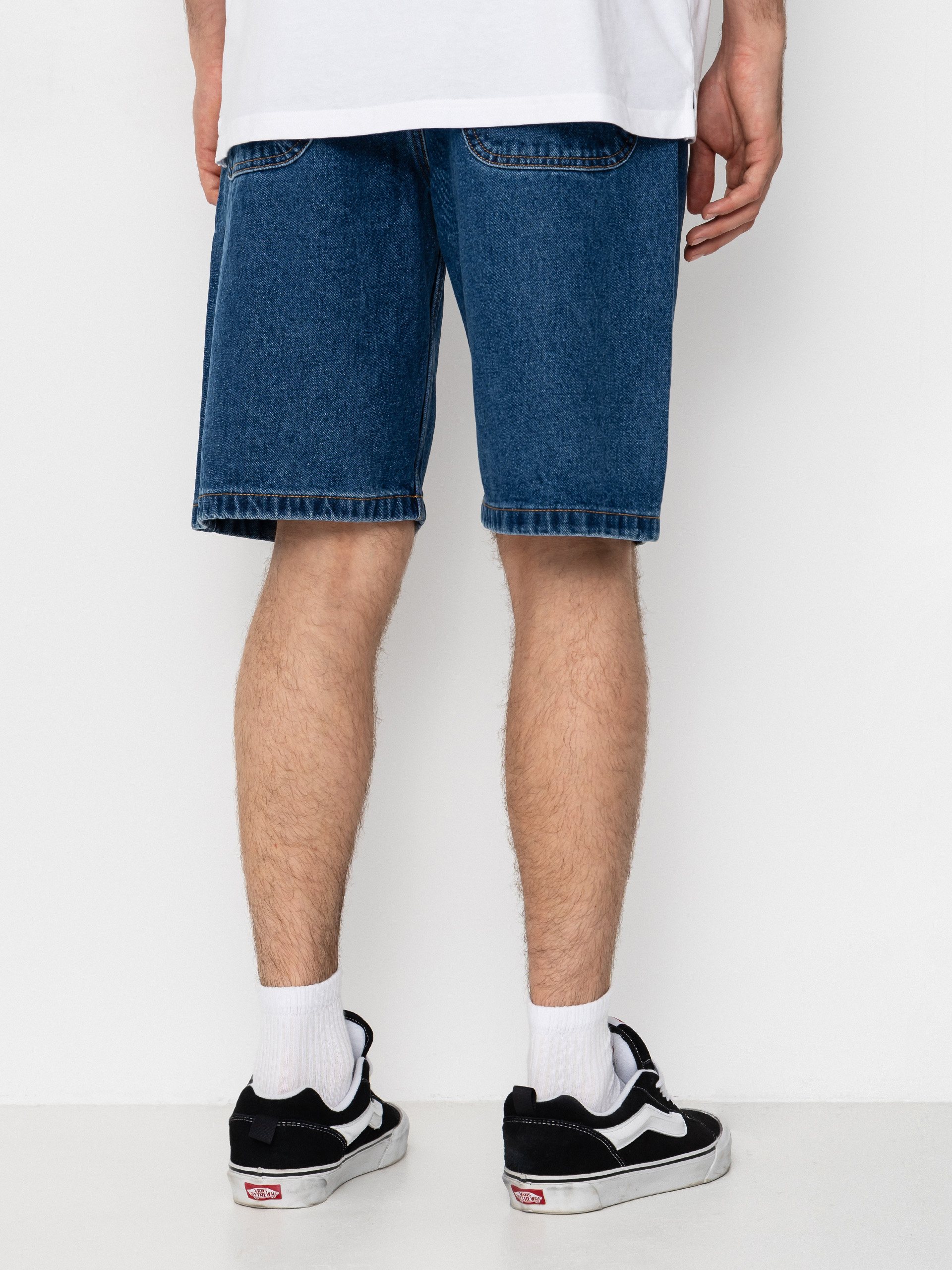 Pantaloni scurți Spitfire Bighead Fill Denim (medium stone wash)