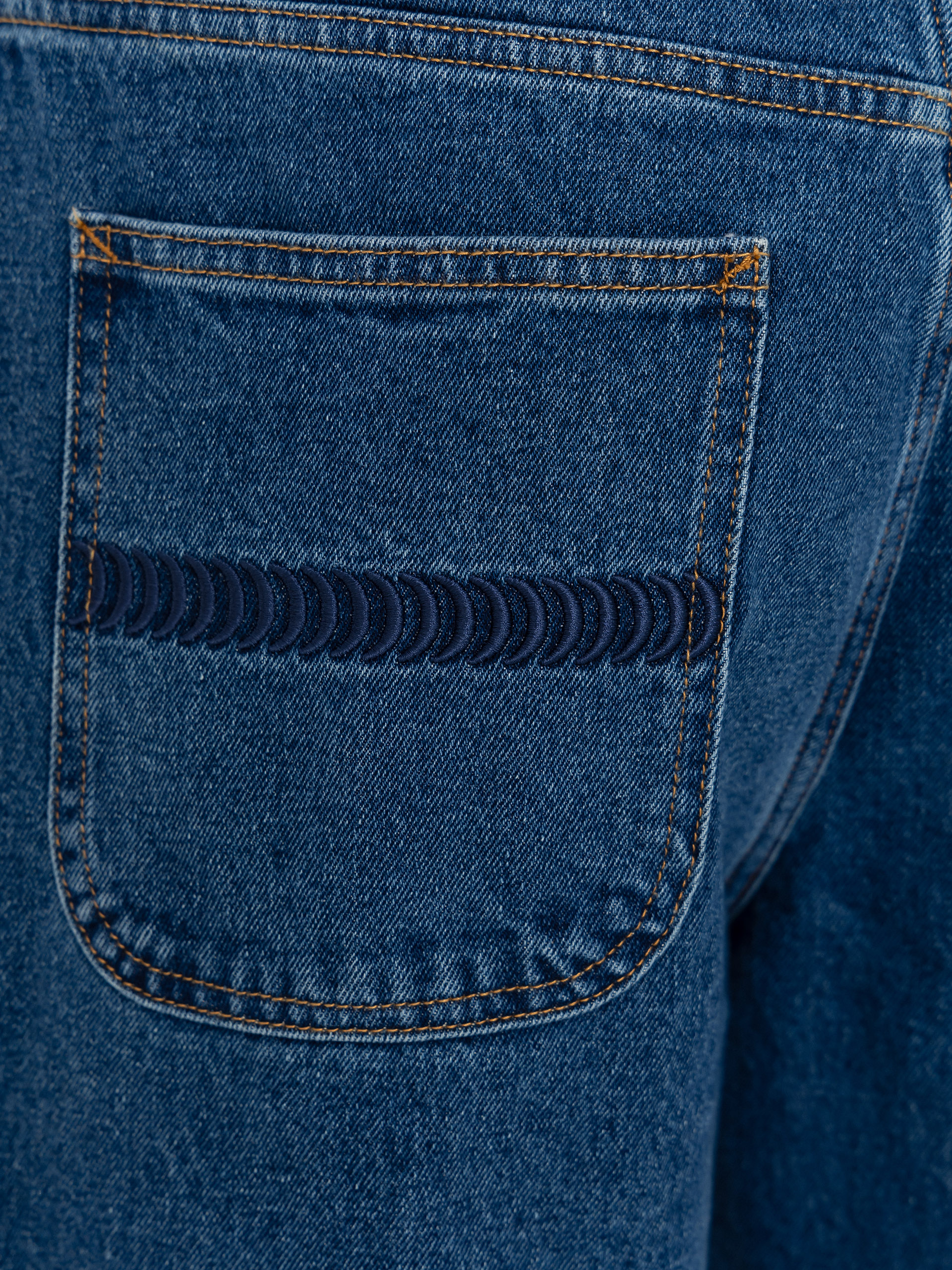 Pantaloni scurți Spitfire Bighead Fill Denim (medium stone wash)