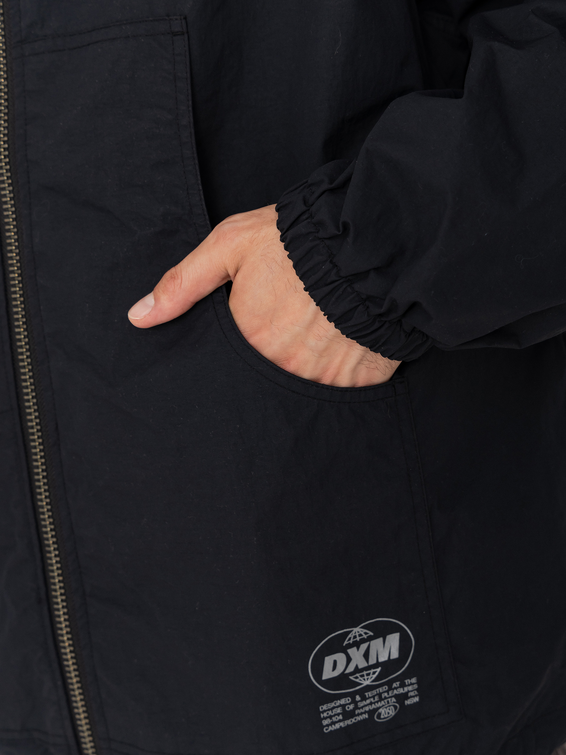 Geacă Deus Ex Machina Gershon Parka (black)