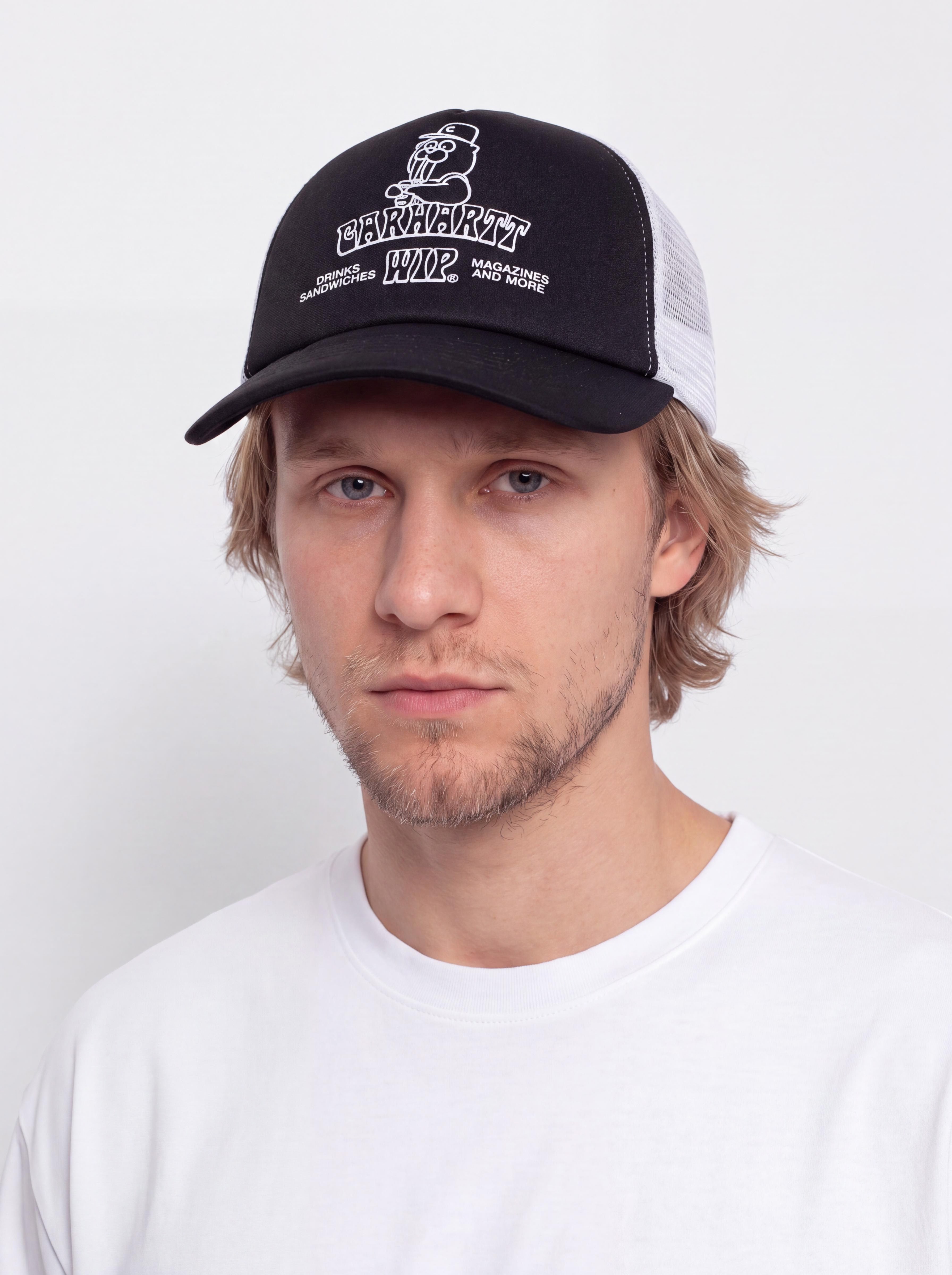 Șapcă Carhartt WIP Sandwich Trucker (black)