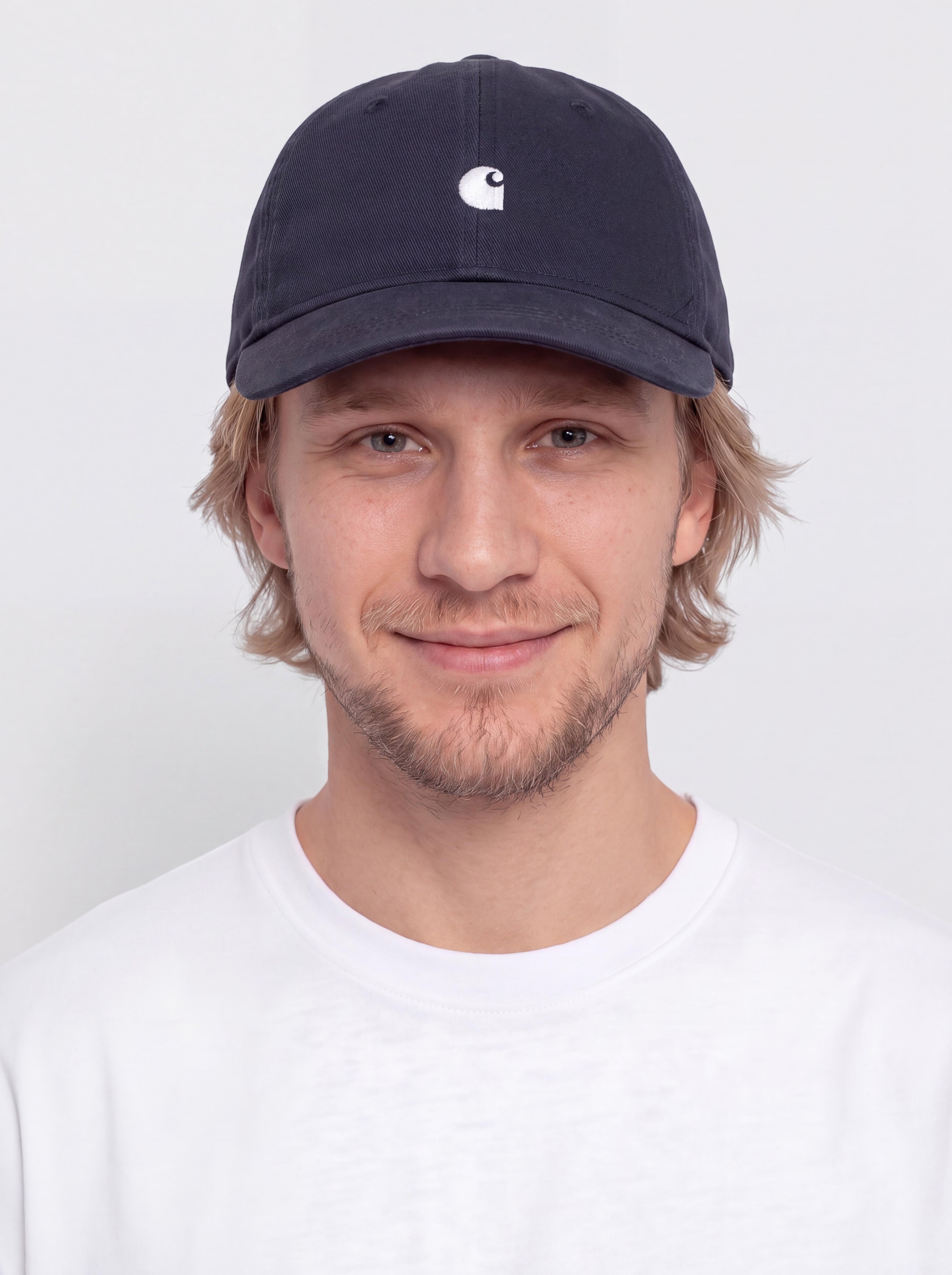 Șapcă Carhartt WIP Madison Logo (dark navy/white)