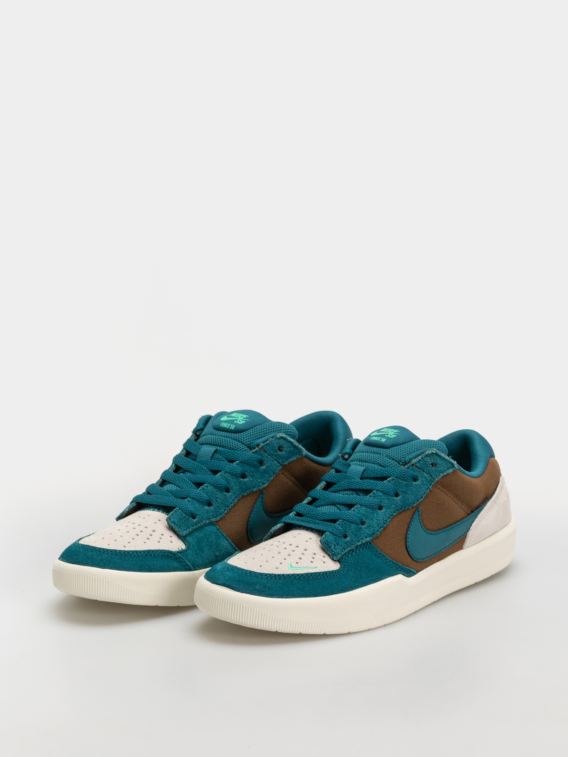Pantofi Nike SB Force 58 (mosswood brown/geode teal lt orewood brn)