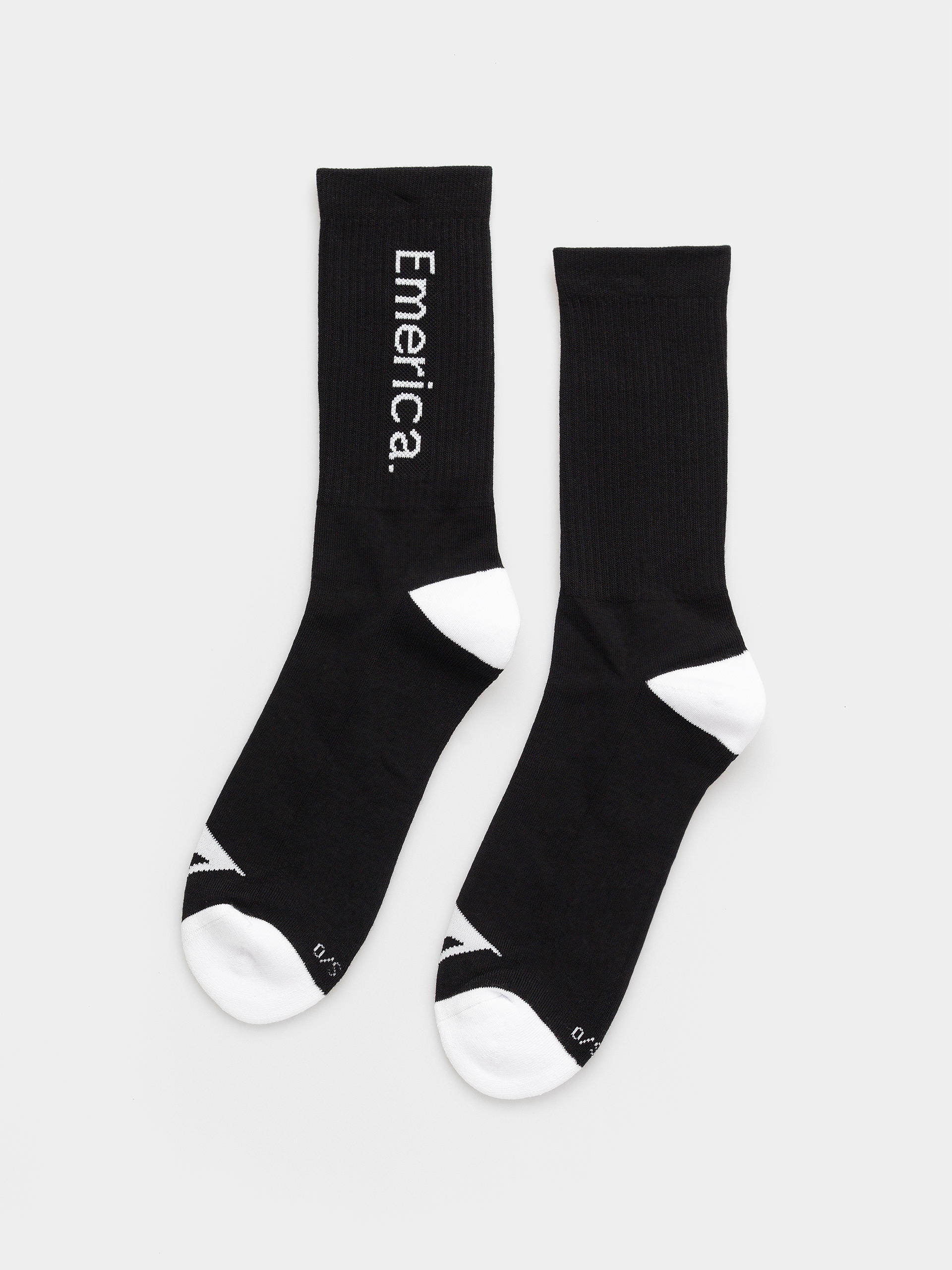 Șosete Emerica Pure Crew (black/white)