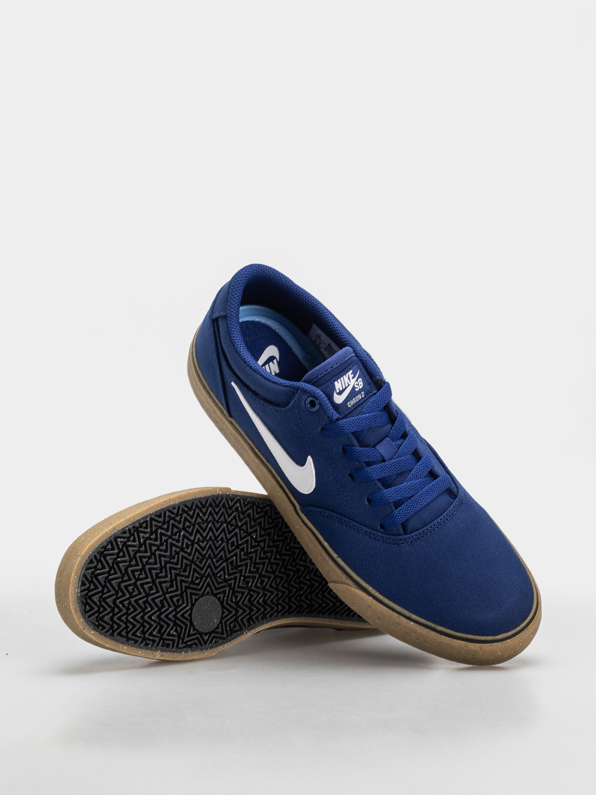 Pantofi Nike SB Chron 2 Canvas (deep royal blue/white deep royal blue)