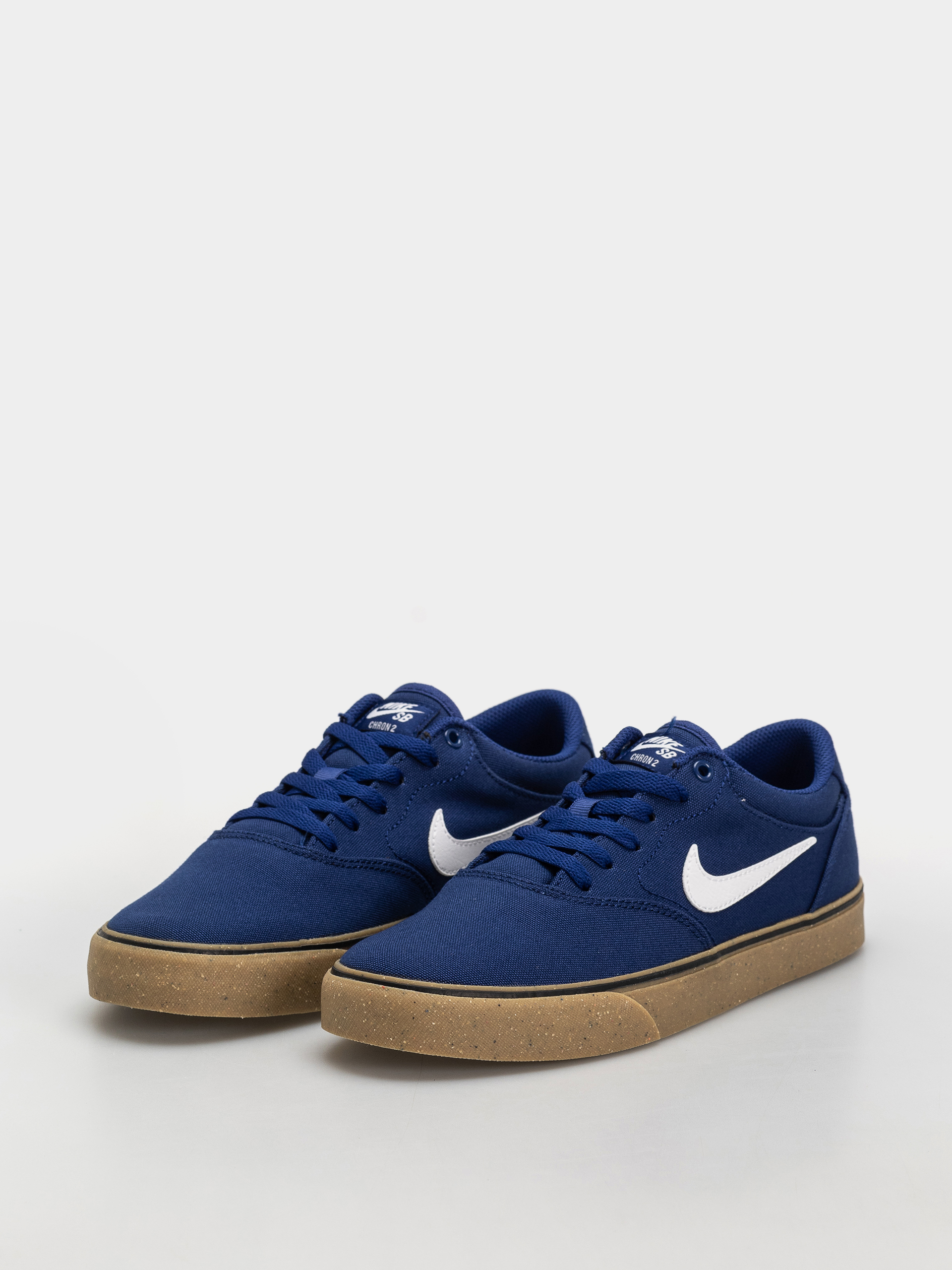 Pantofi Nike SB Chron 2 Canvas (deep royal blue/white deep royal blue)