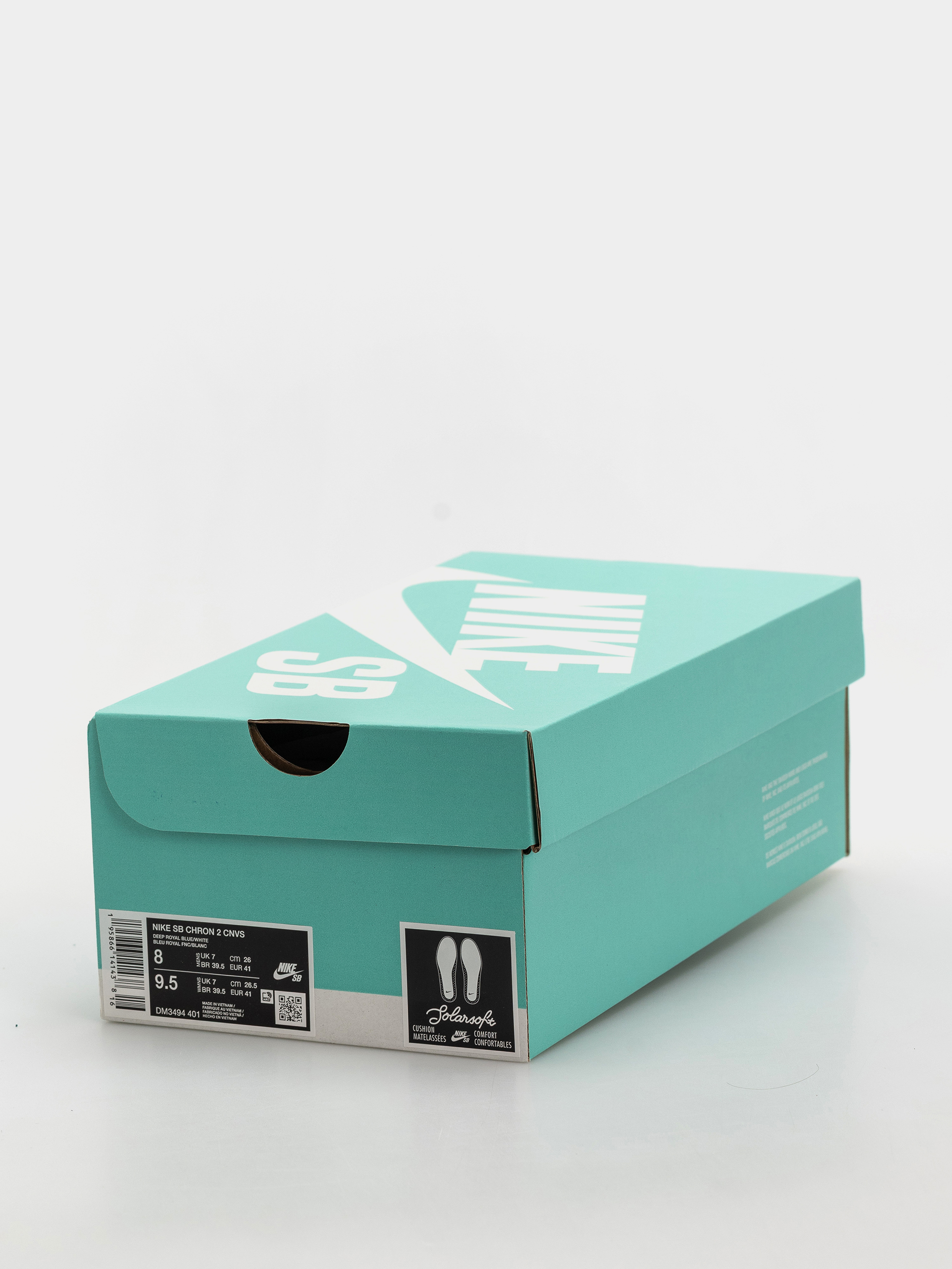Pantofi Nike SB Chron 2 Canvas (deep royal blue/white deep royal blue)