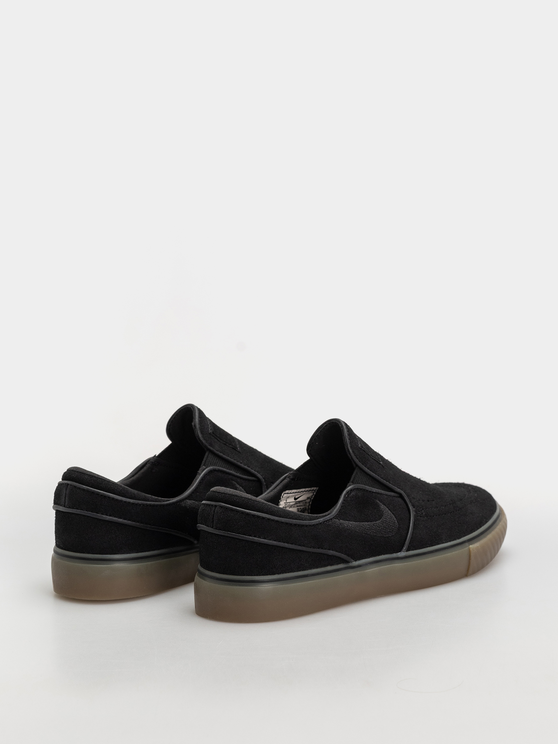 Pantofi Nike SB Janoski+ Slip (black/black black gum light brown)