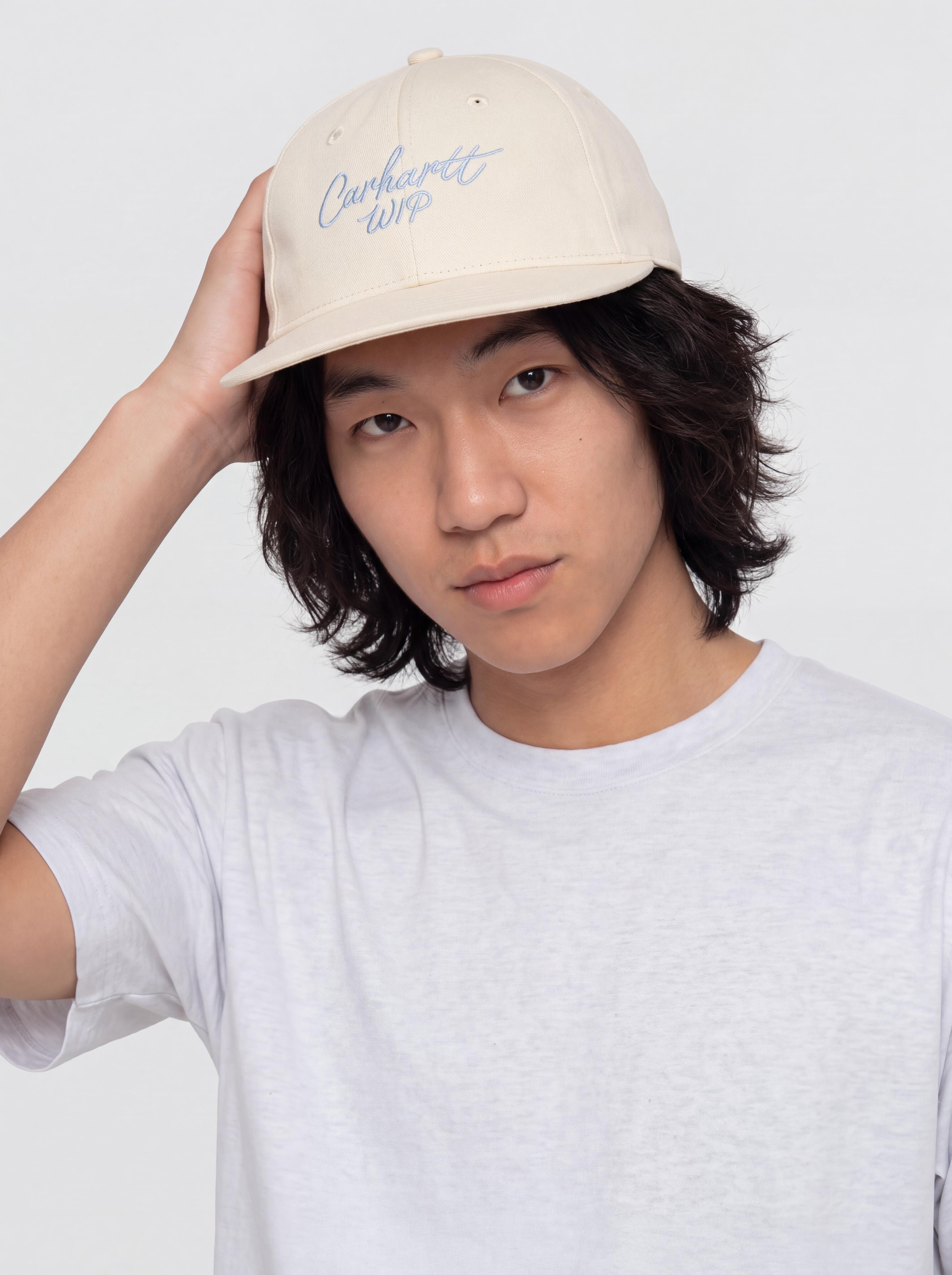 Șapcă Carhartt WIP Signature (natural/dusty ice)