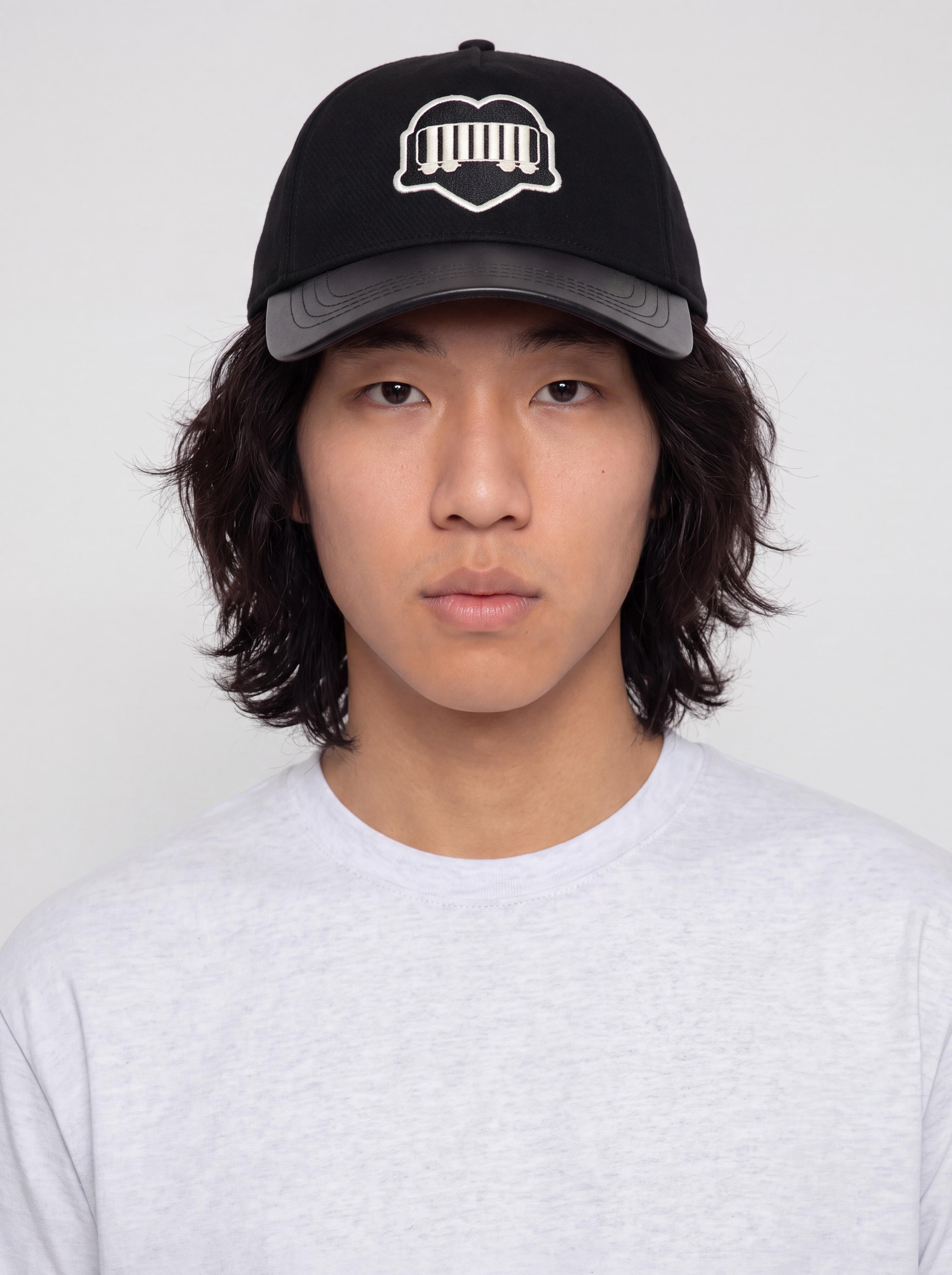 Șapcă Carhartt WIP Heart Train (black/black)
