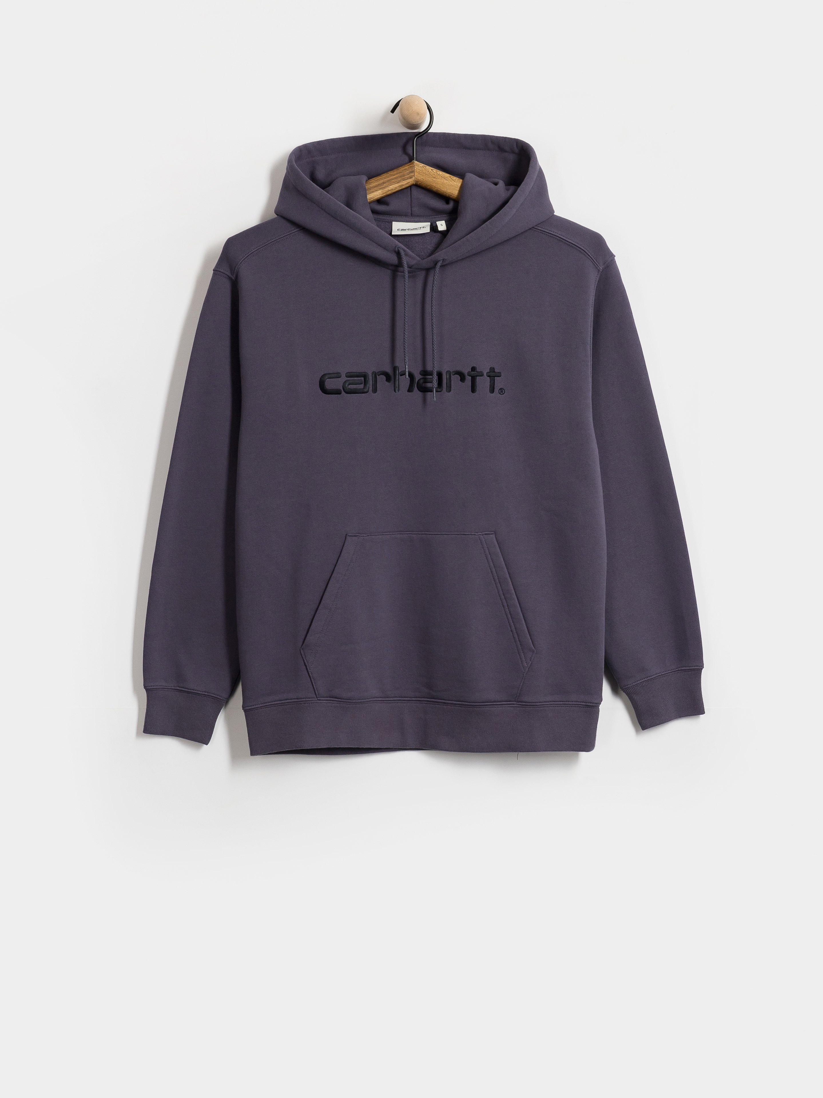 Hanorac cu glugă Carhartt WIP Carhartt HD Wmn (shady purple/dark navy)