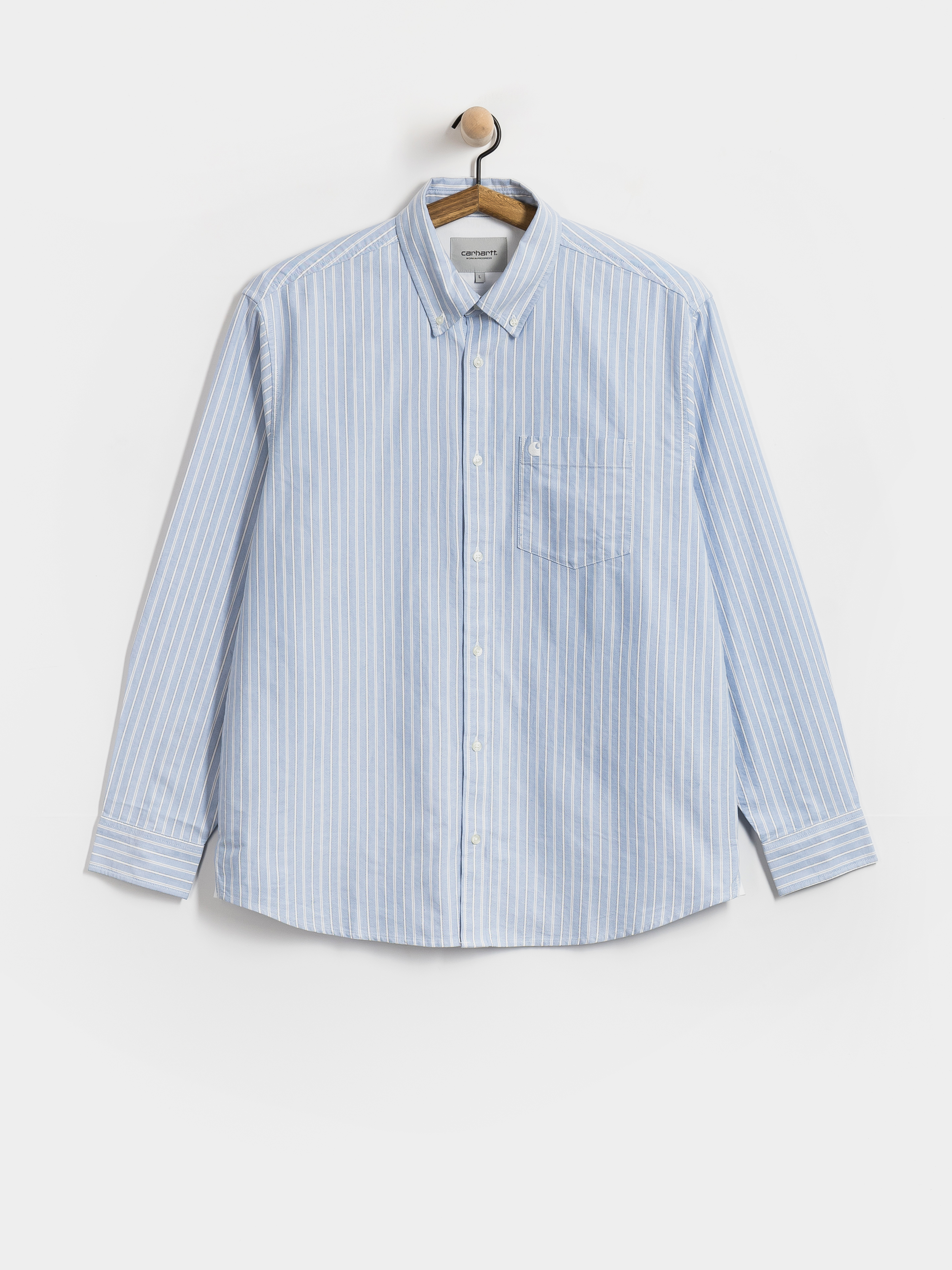 Cămașă Carhartt WIP Kanan (kanan stripe bleach)