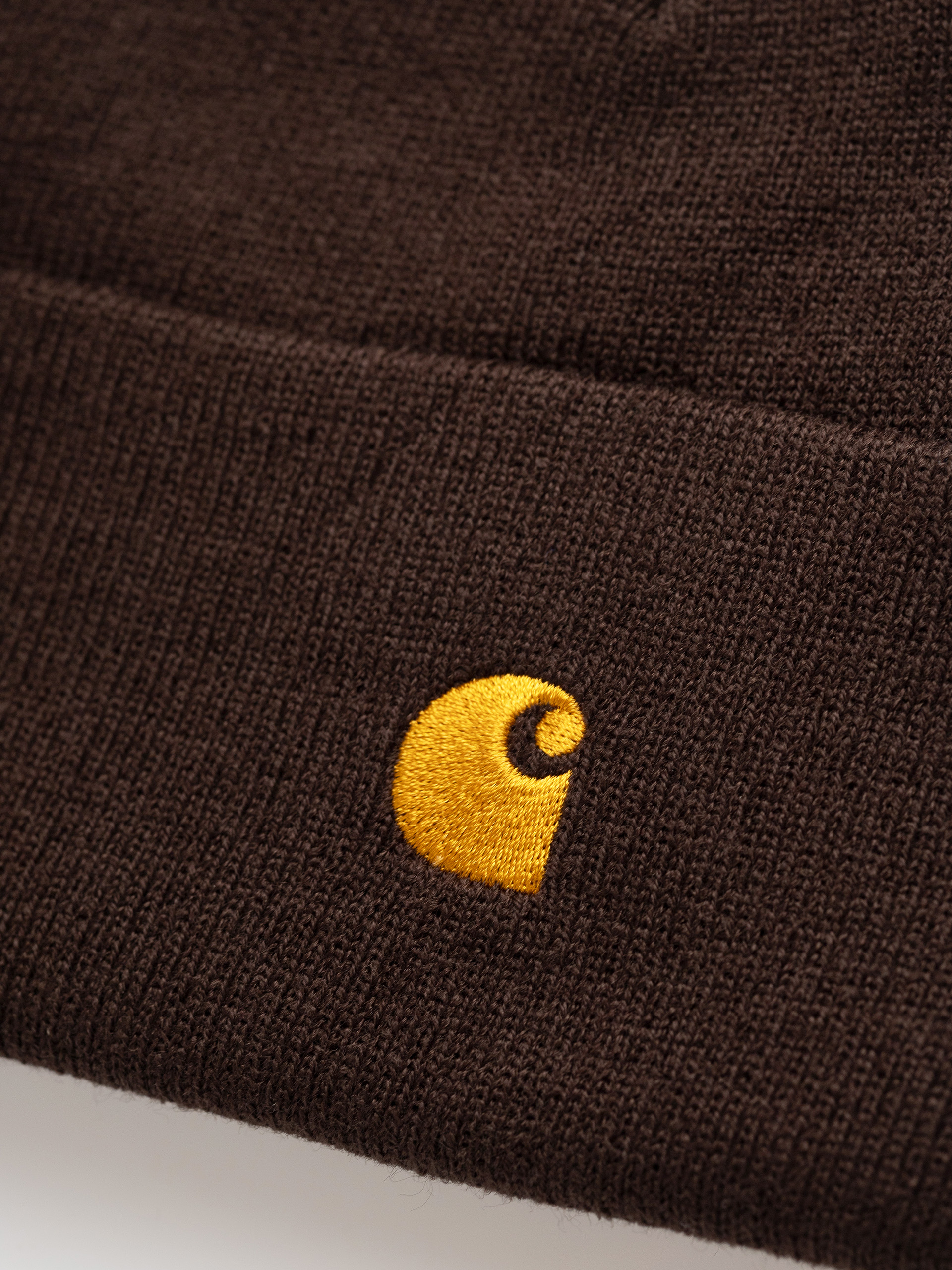 Căciulă Carhartt WIP Chase (palisander/gold)