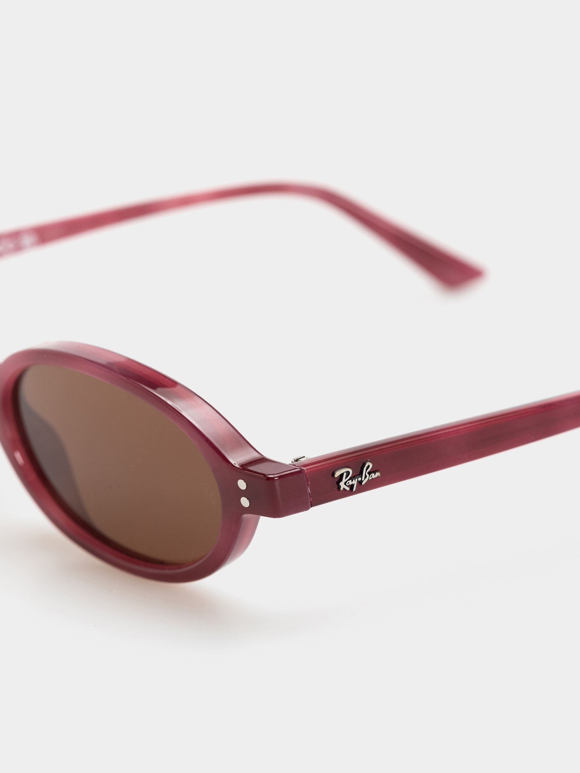 Ochelari de soare Ray-Ban Khal (polerowany purple hawana/ciemnobrown)