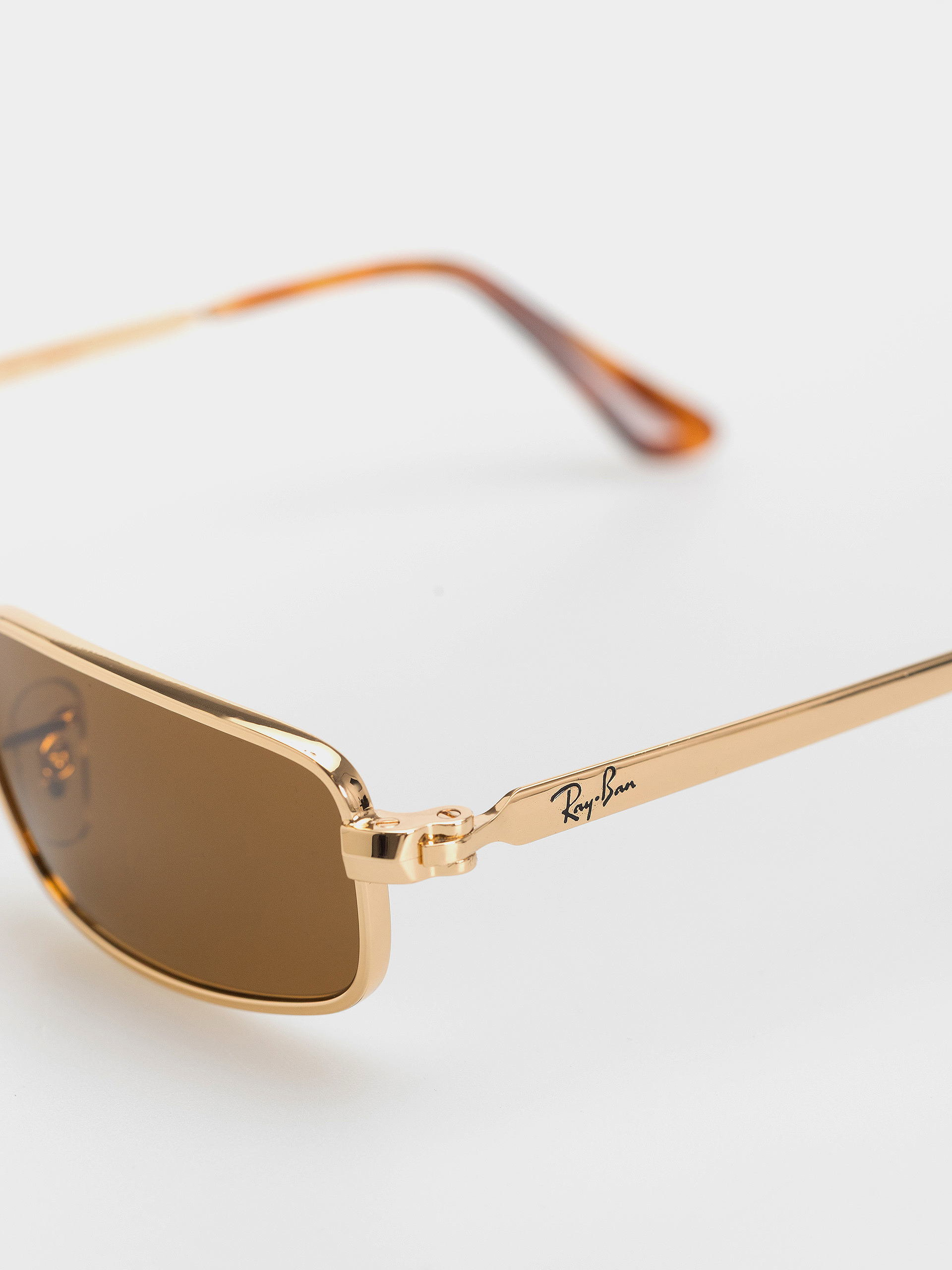 Ochelari de soare Ray-Ban Rb3927 By A$Ap Rocky (polerowany złoto arista/brown)