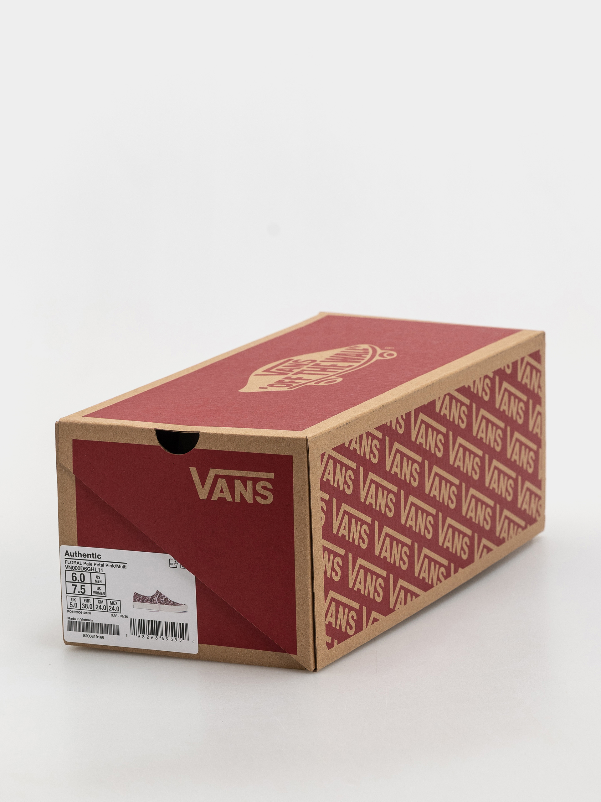 Pantofi Vans Authentic (pale petal pink)