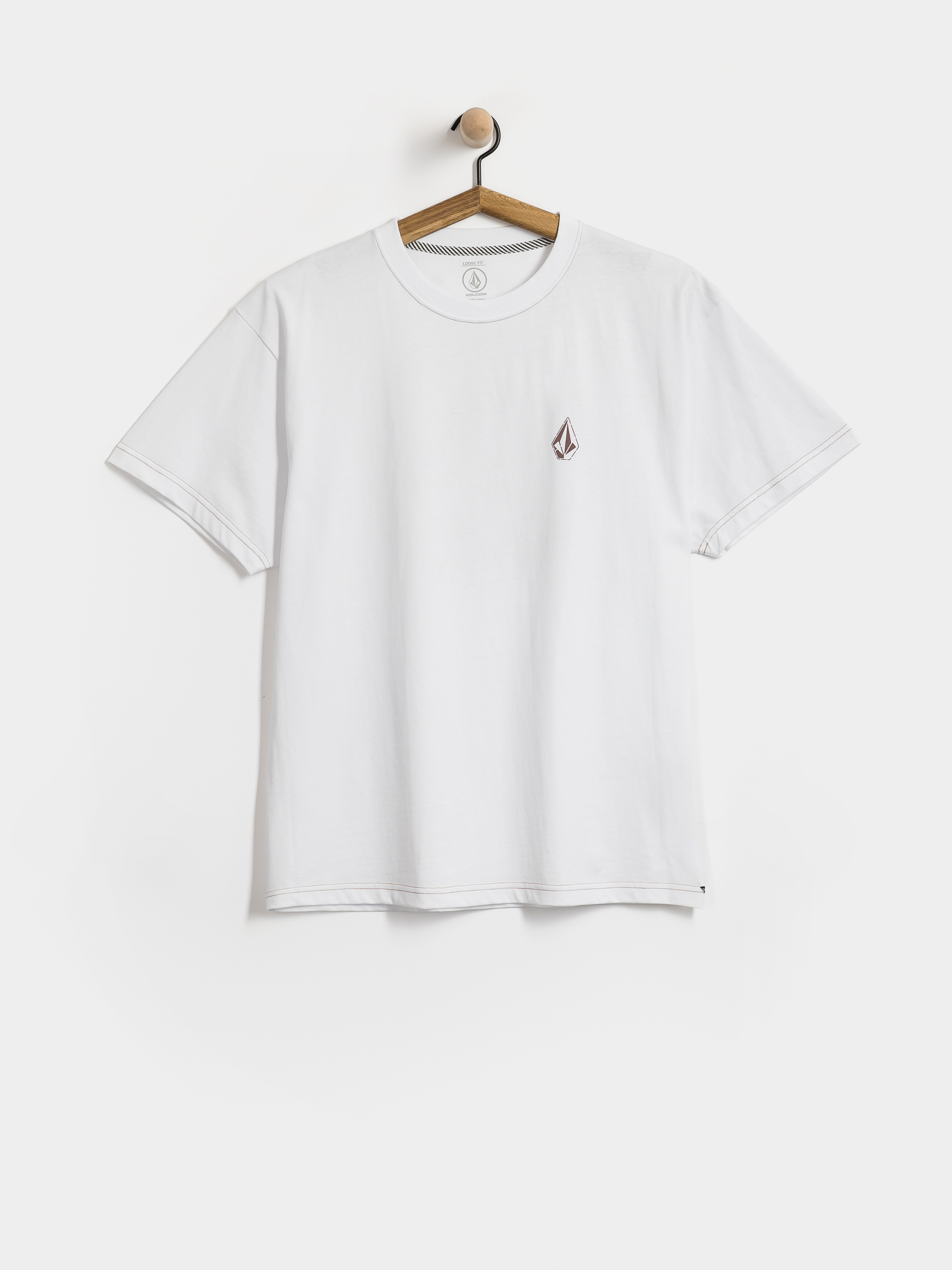 Tricou Volcom Skidder (white)