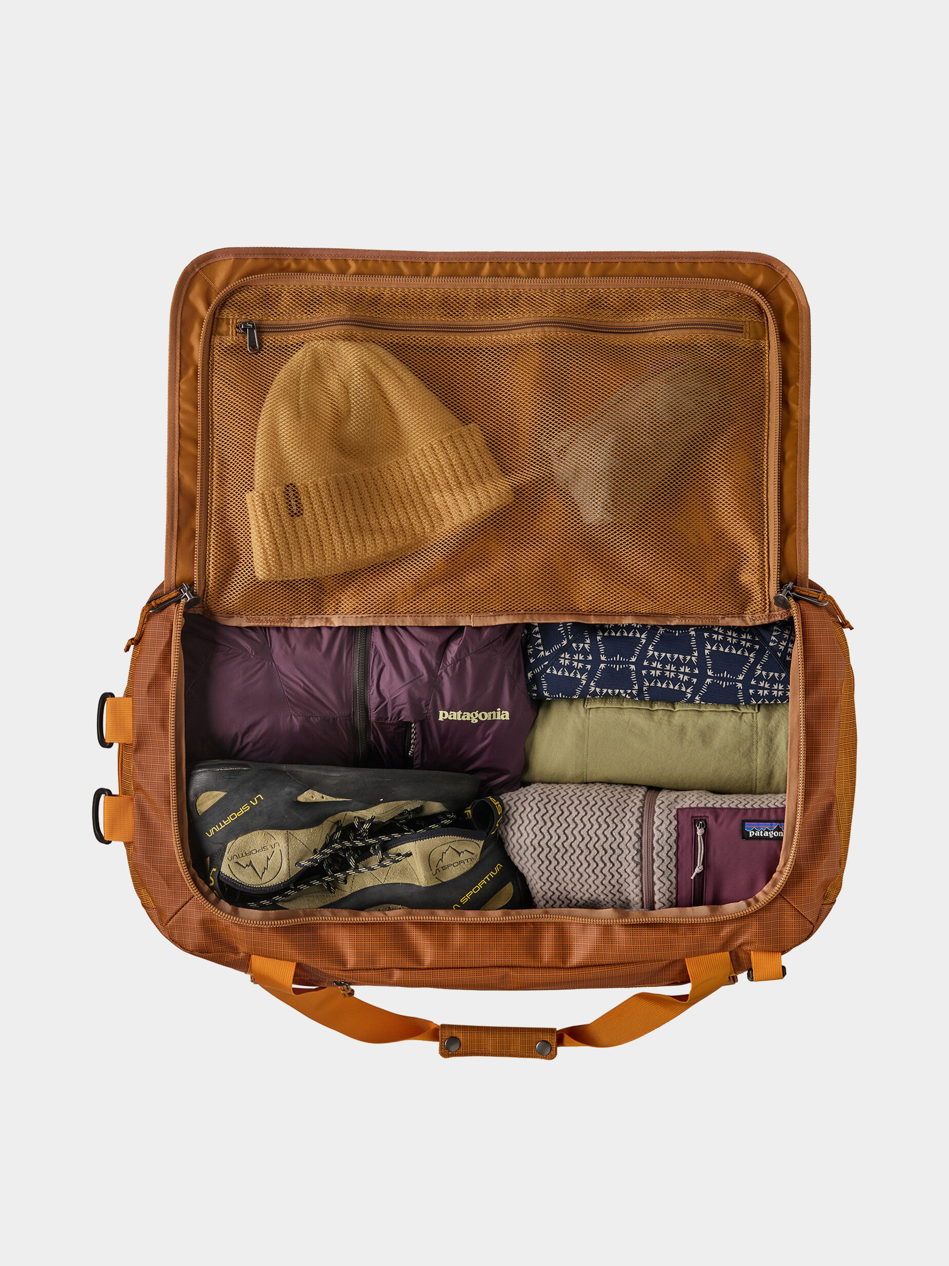 Geantă Patagonia Black Hole Duffel 55L (cinnamon brown)