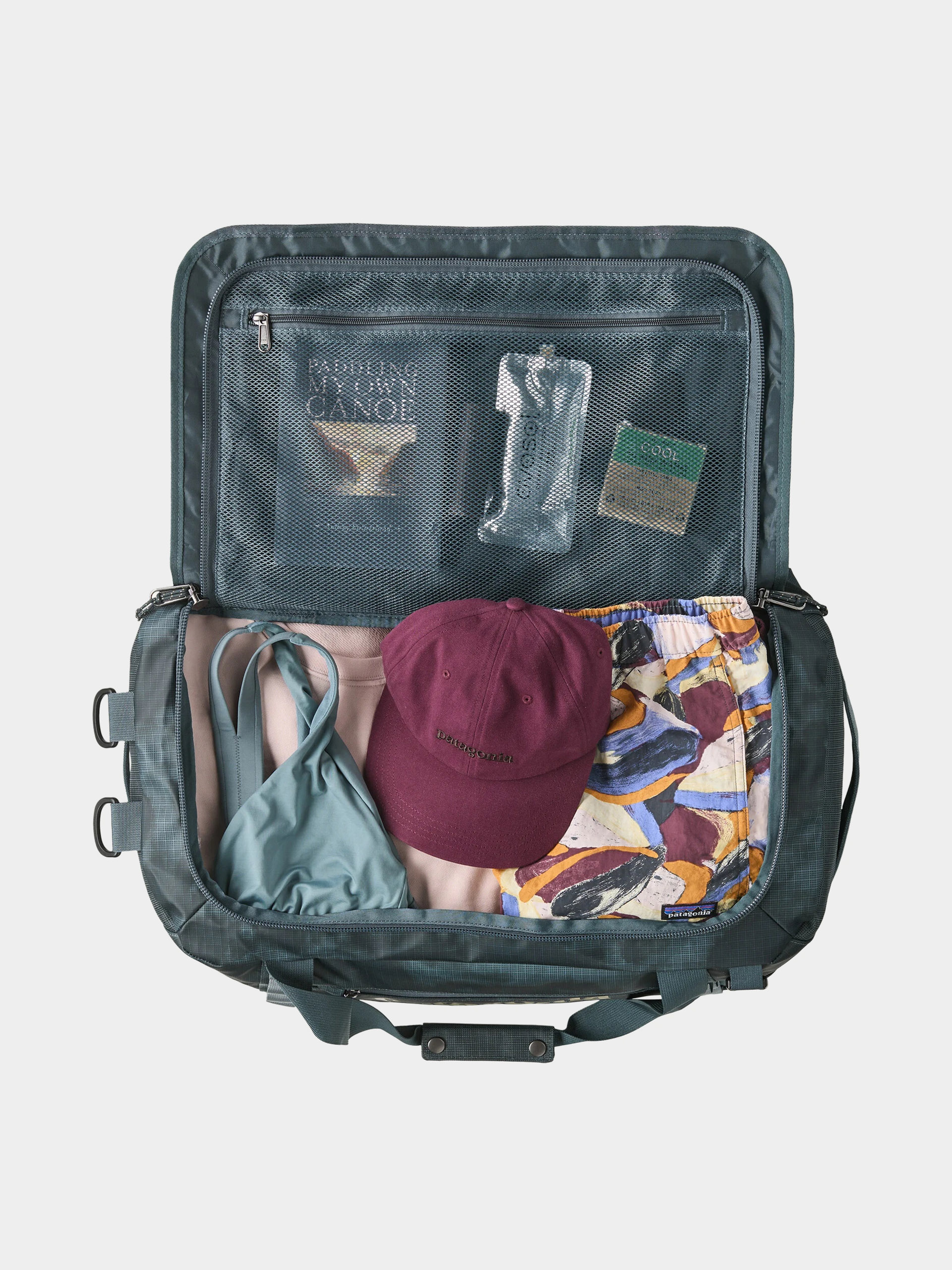 Geantă Patagonia Black Hole Duffel 40L (sastrugi summit blue)