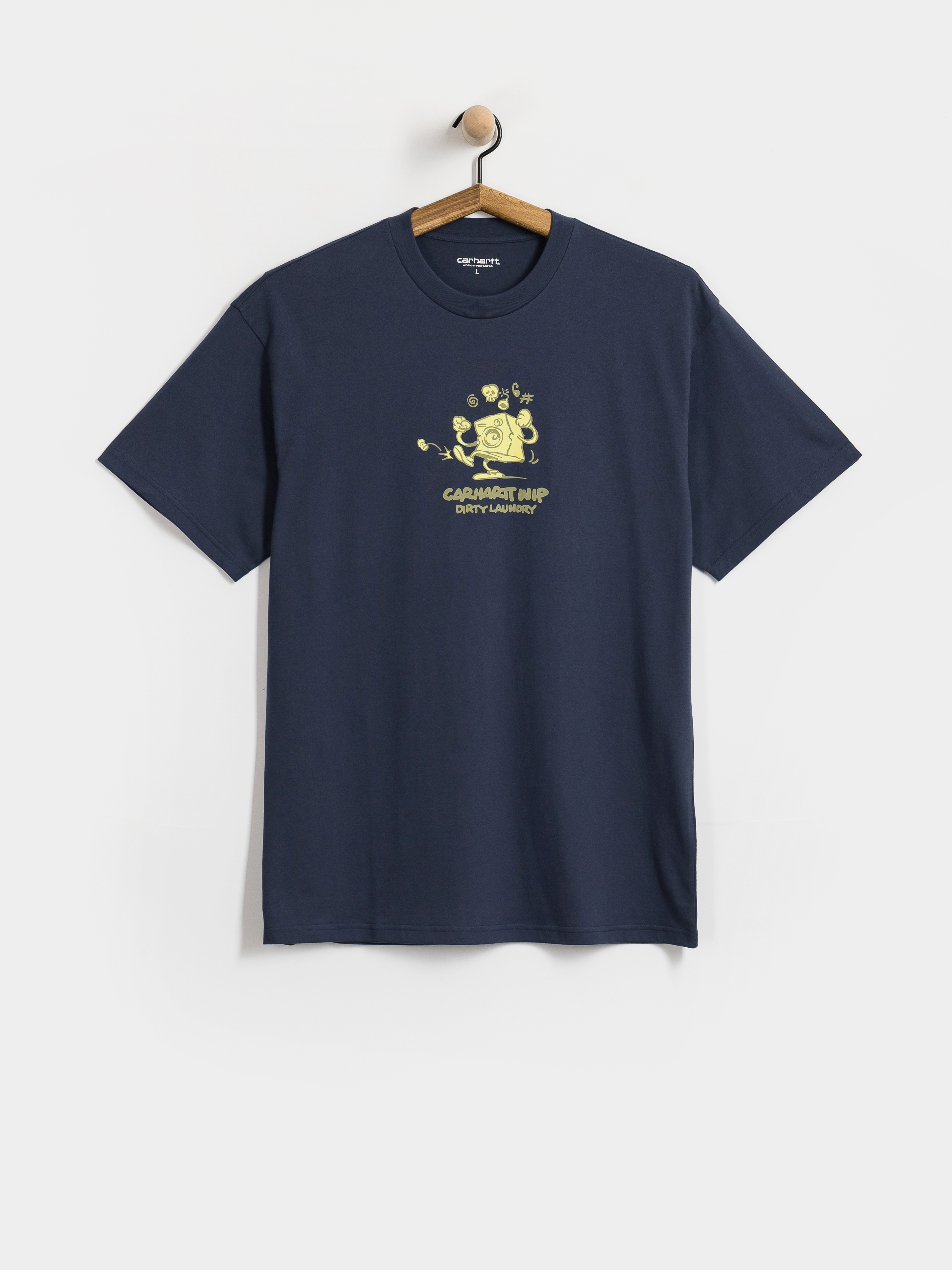 Tricou Carhartt WIP Dirty Laundry (blue)