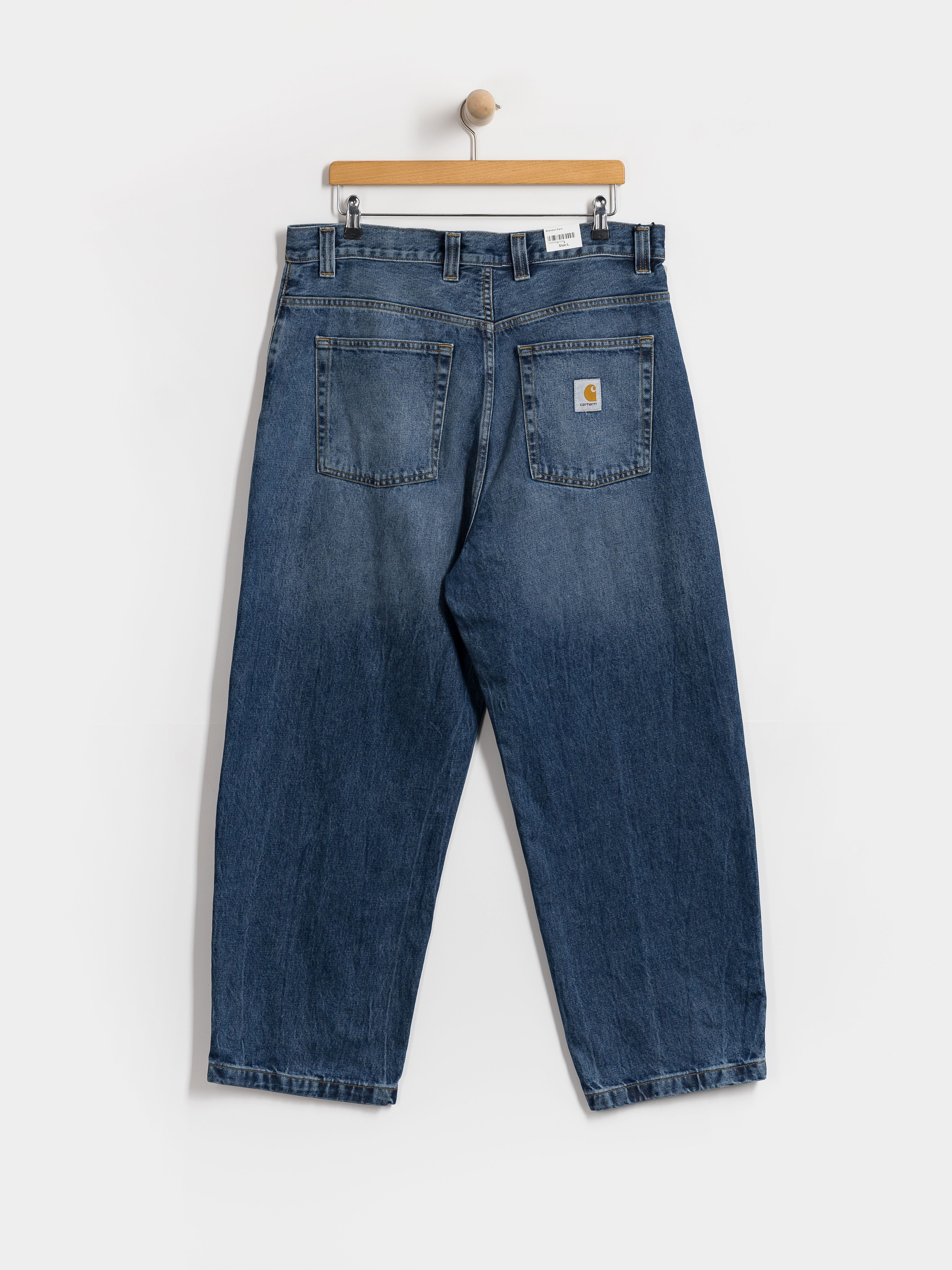 Pantaloni Carhartt WIP Brandon (blue/marble used wash)
