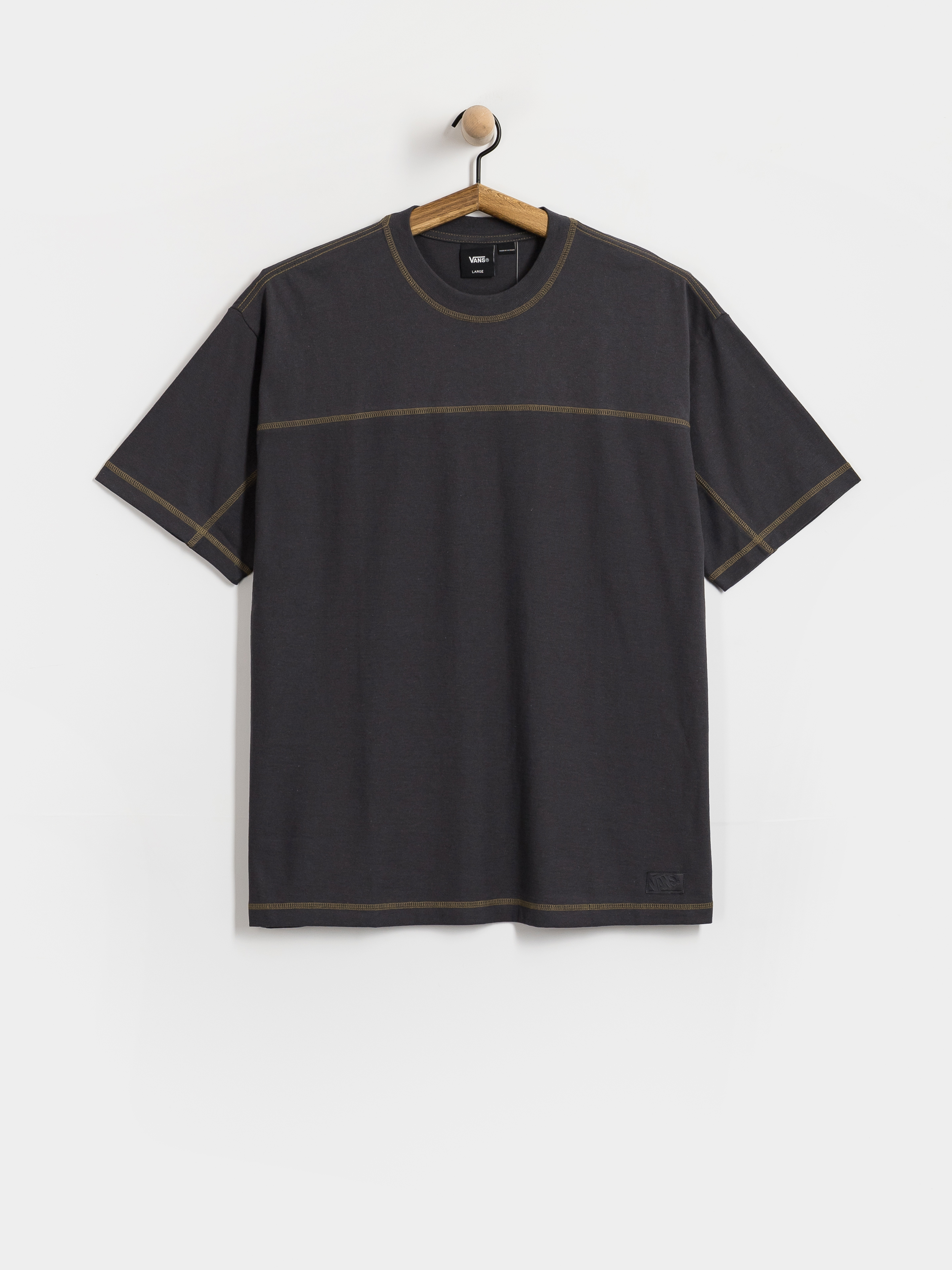 Tricou Vans Contrast Stitch Loose Fit (charcoal grey)