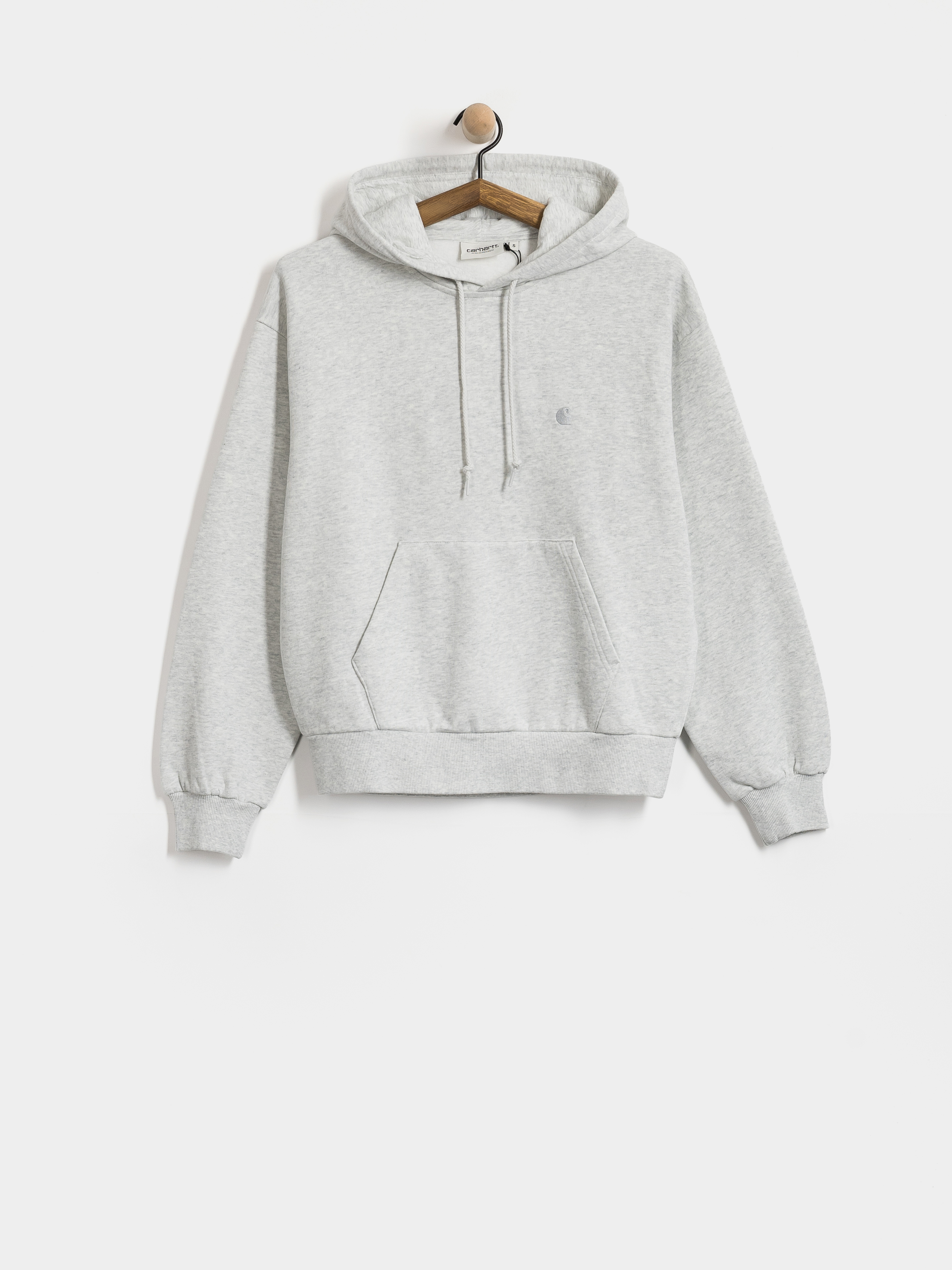 Hanorac cu glugă Carhartt WIP Casey HD Wmn (ash heather/silver)