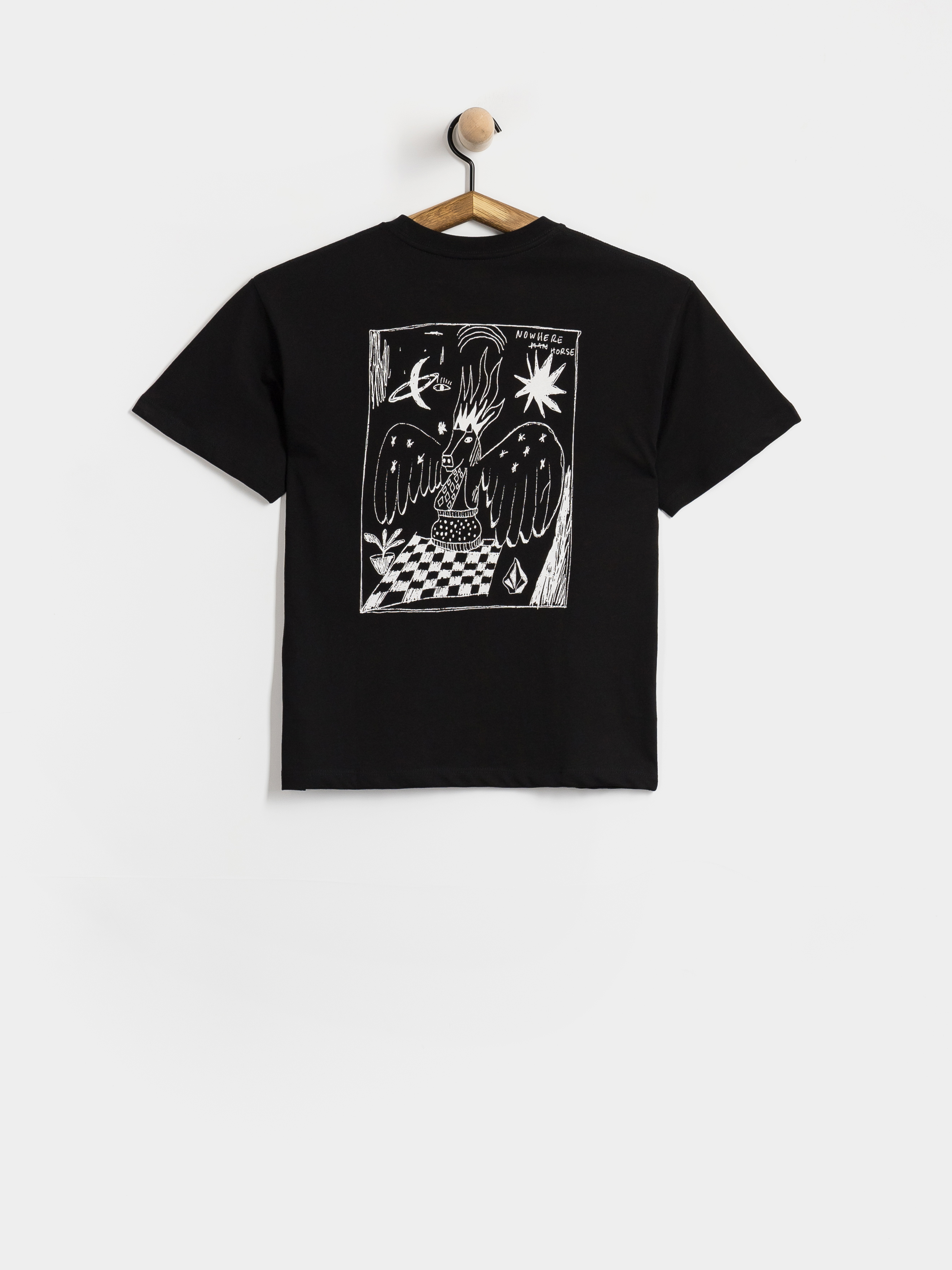 Tricou Volcom Nowhere Bsc JR (black)