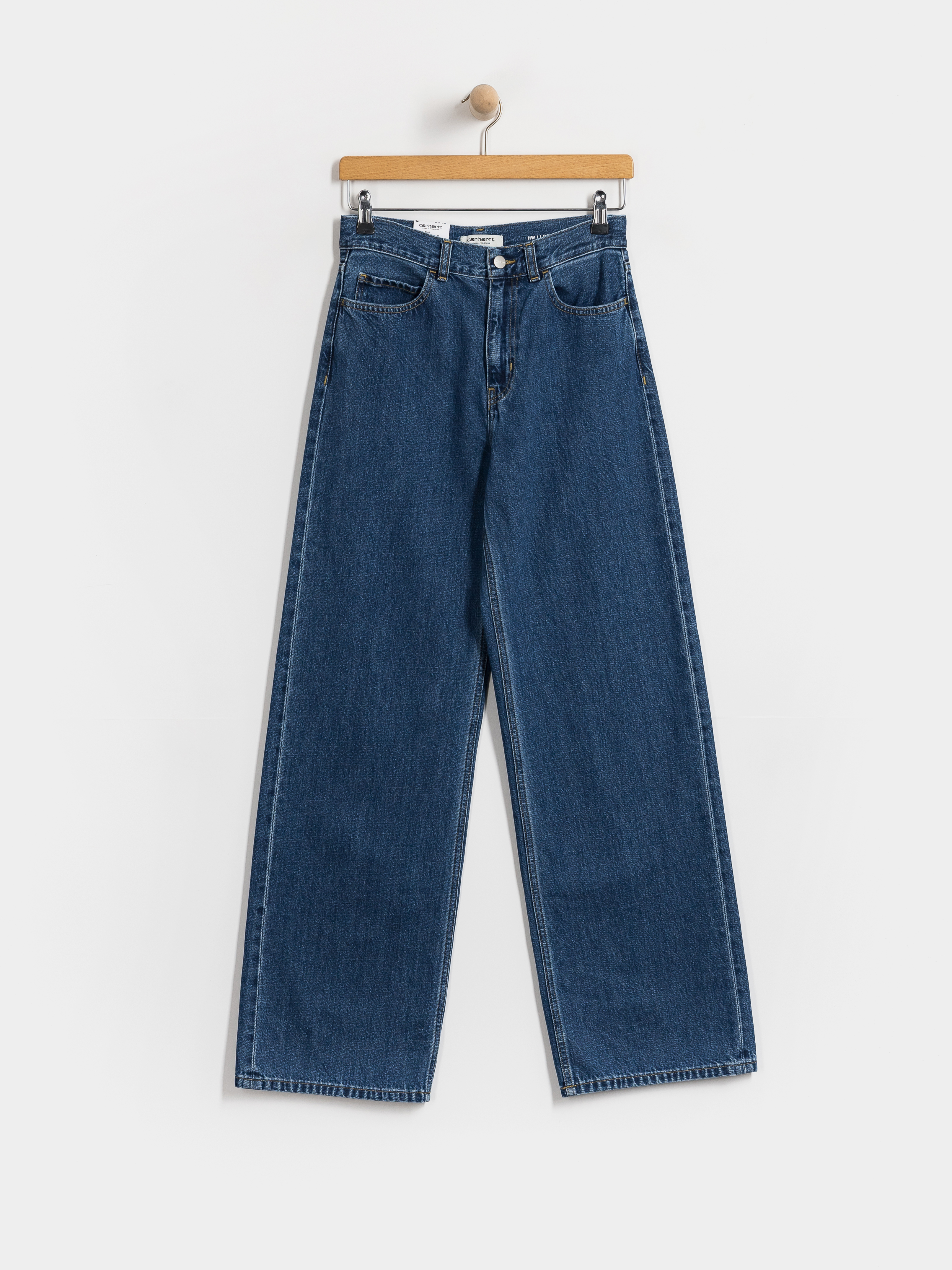 Pantaloni Carhartt WIP Jane Wmn (blue/heavy stone wash)