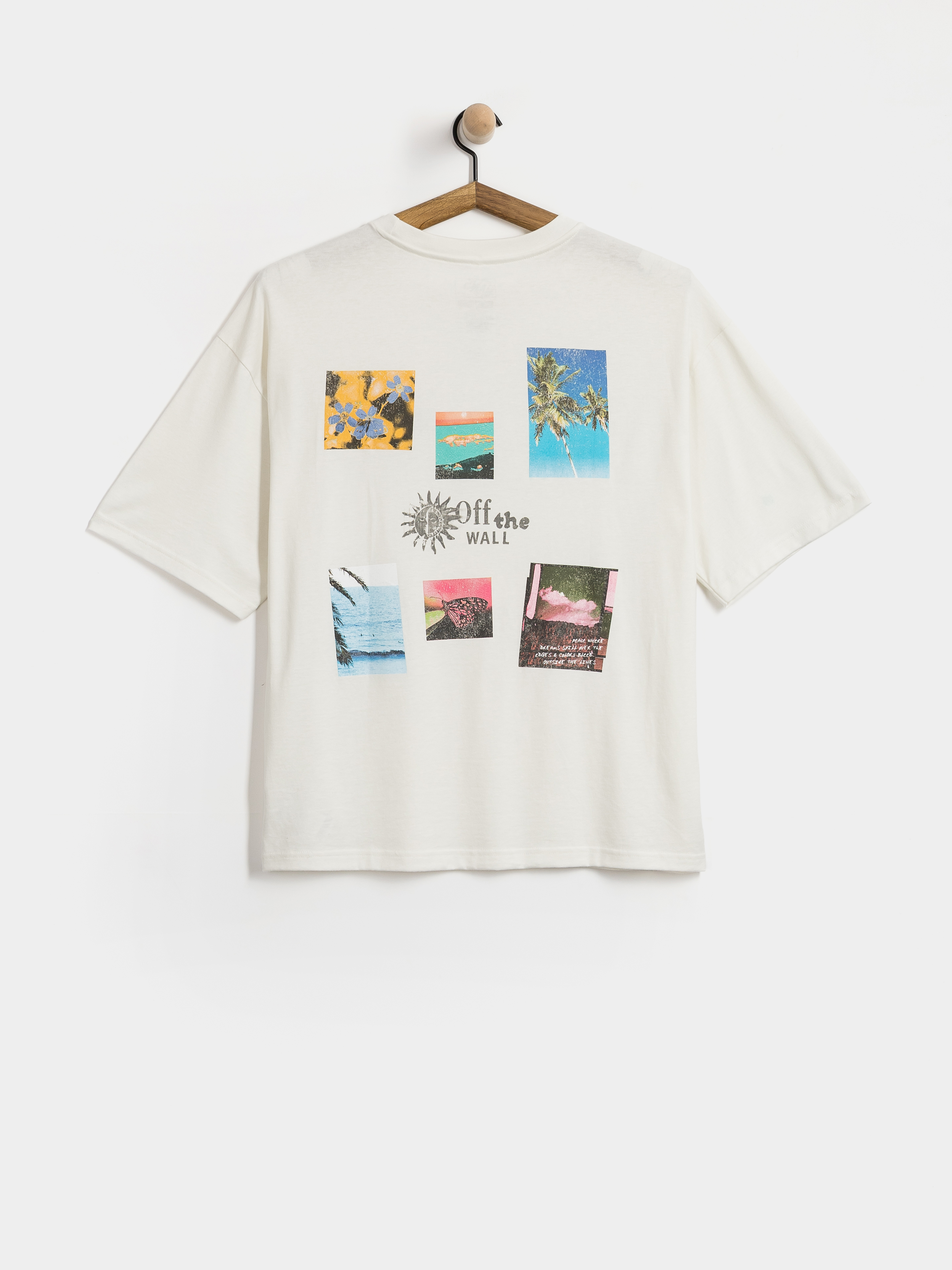 Tricou Vans Dreams Spill Wmn (marshmallow)