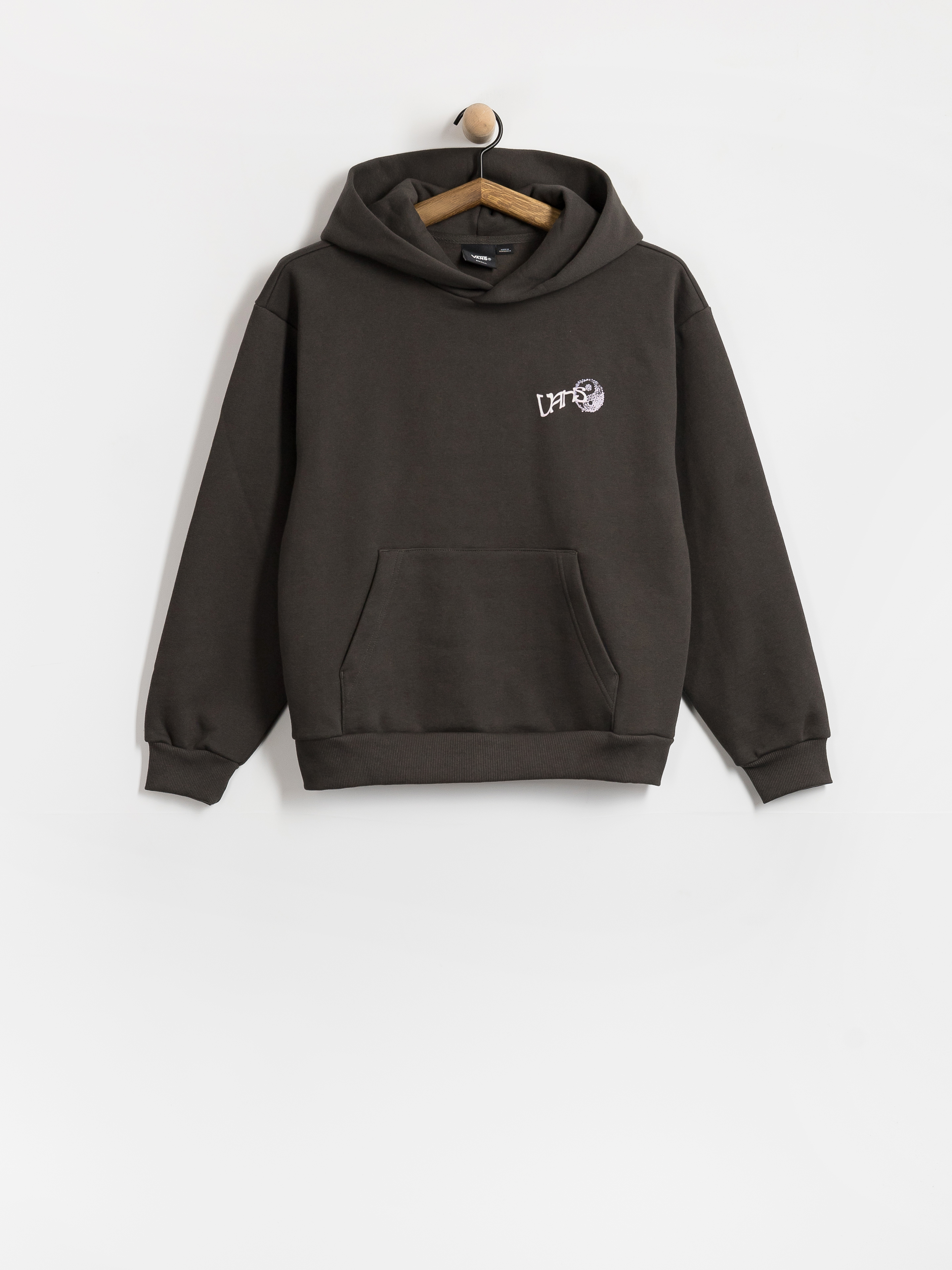 Hanorac cu glugă Vans Yin And Yang HD Wmn (faded black)