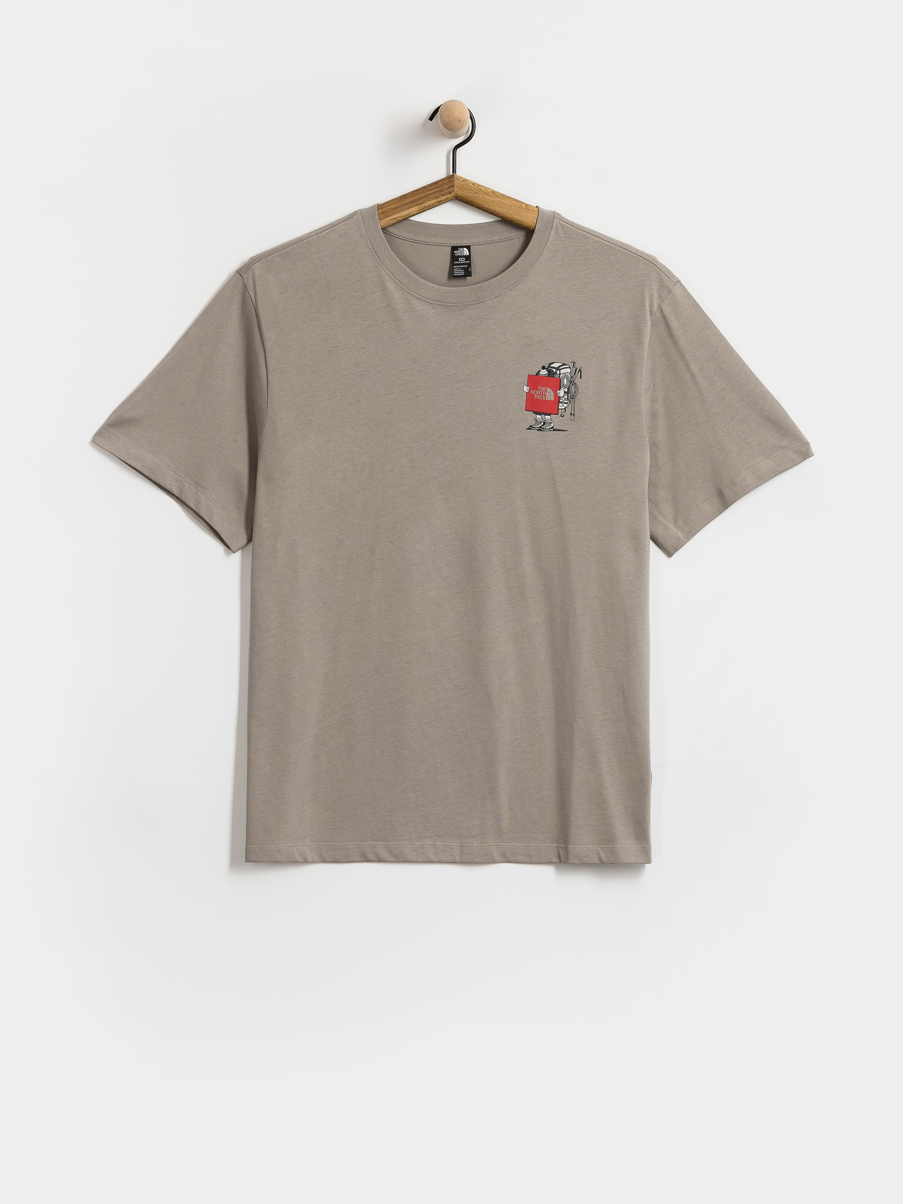 Tricou The North Face Gear Up Get Out Relaxed (stone slab)
