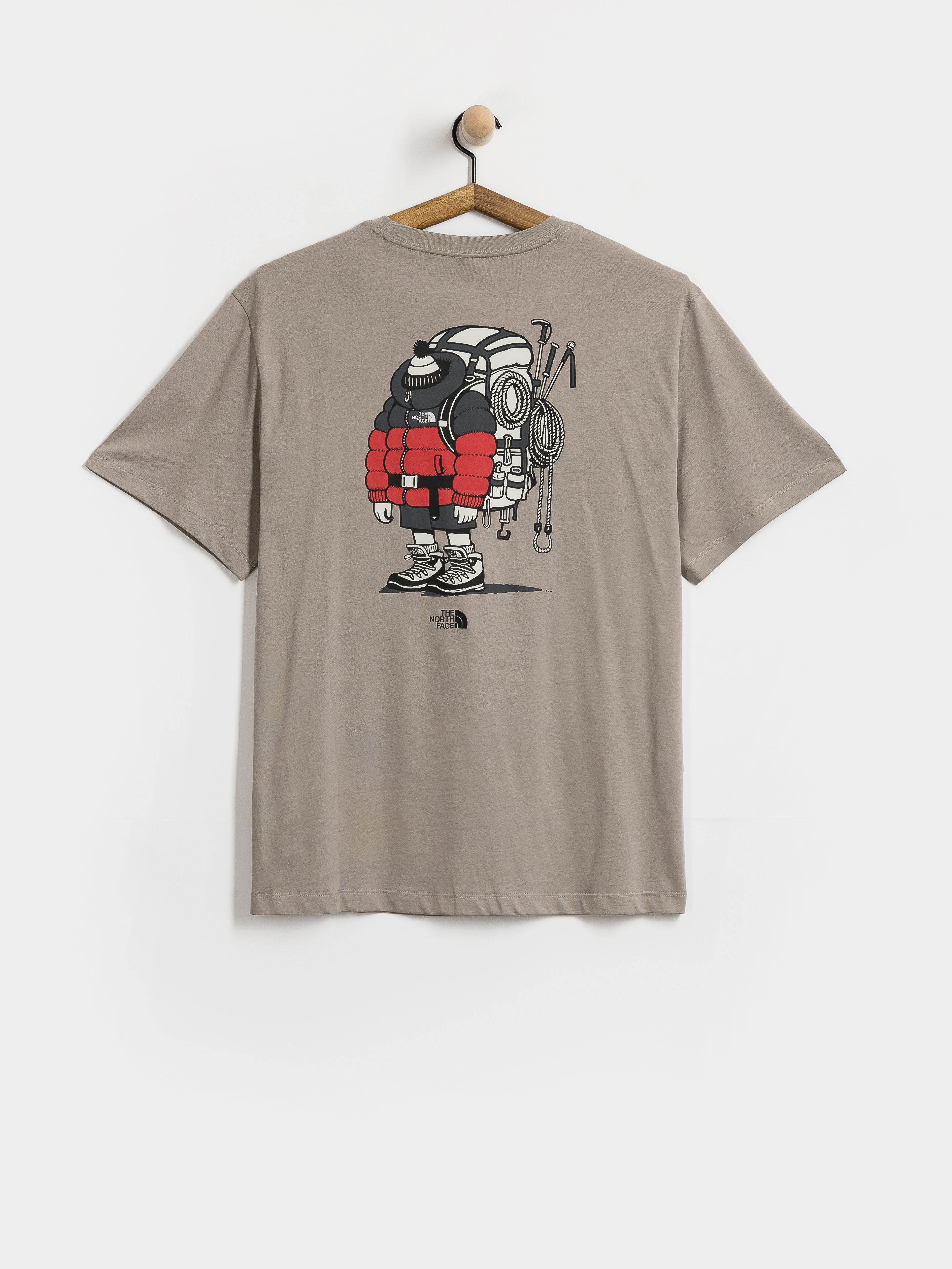 Tricou The North Face Gear Up Get Out Relaxed (stone slab)