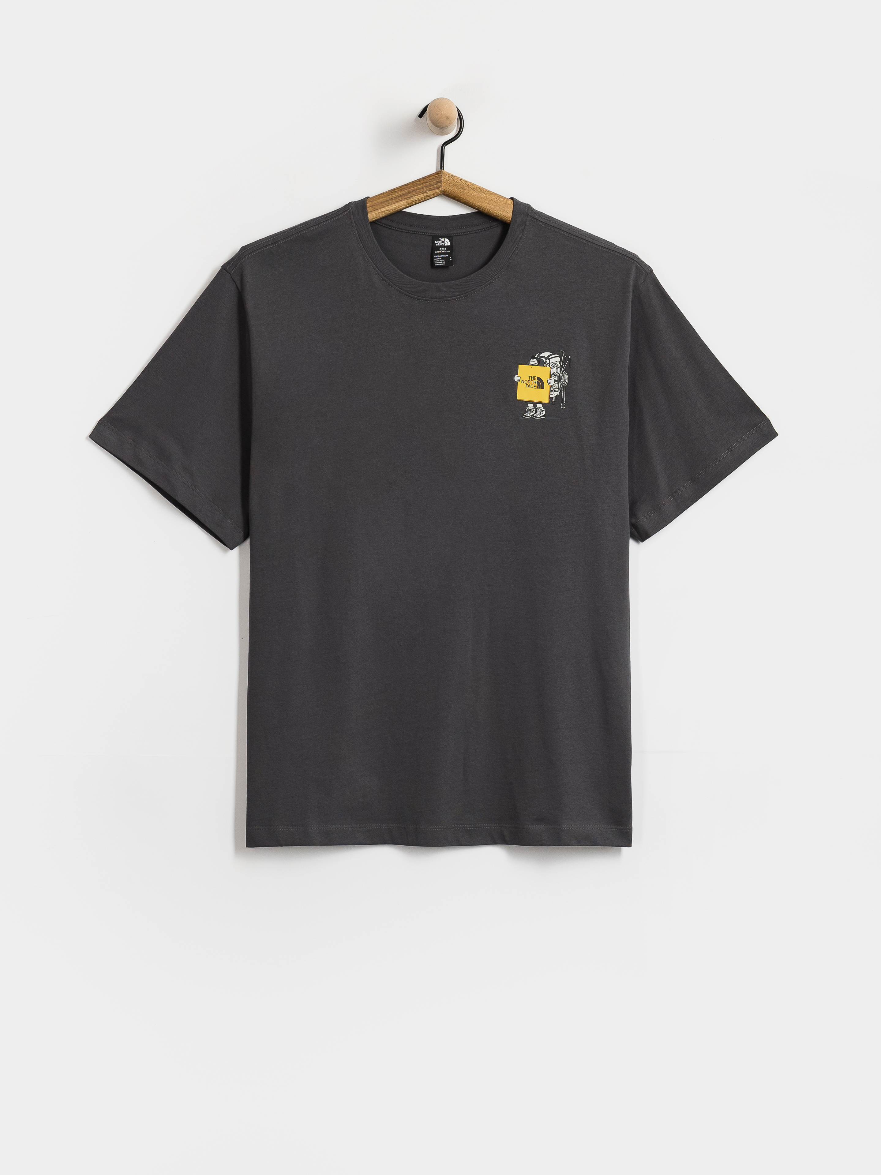 Tricou The North Face Gear Up Get Out Relaxed (anthracite grey)