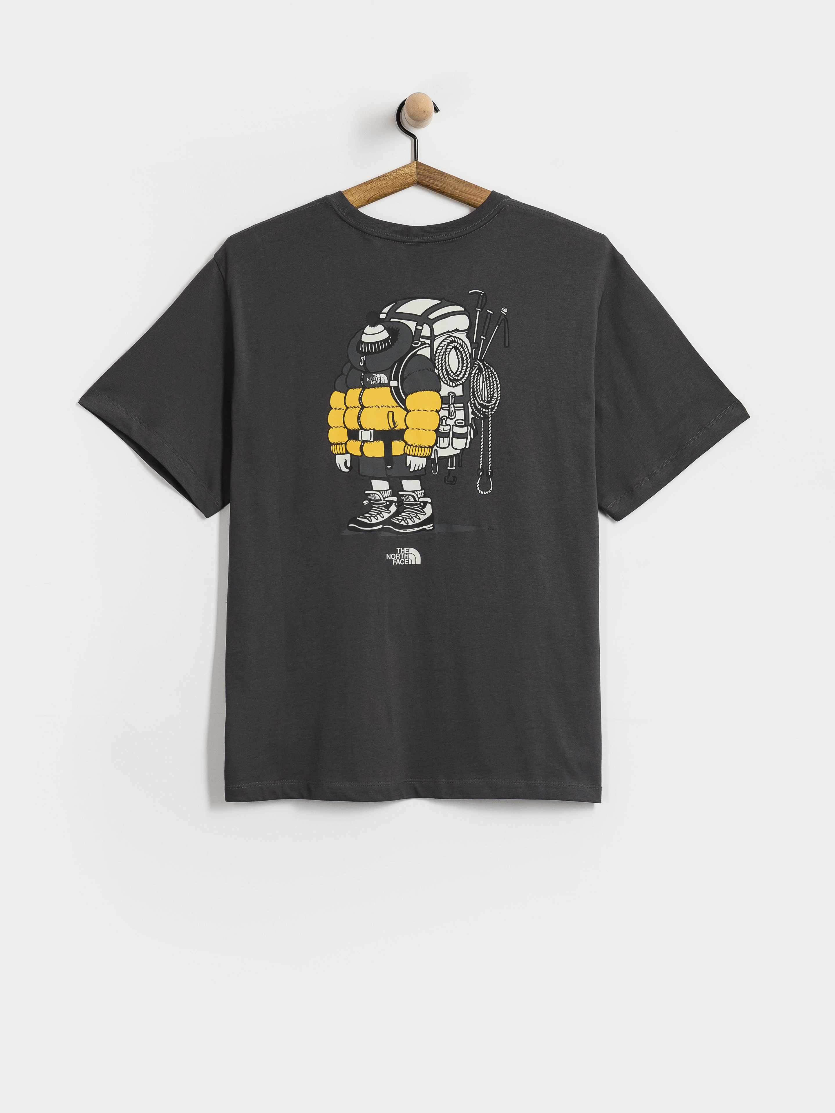 Tricou The North Face Gear Up Get Out Relaxed (anthracite grey)