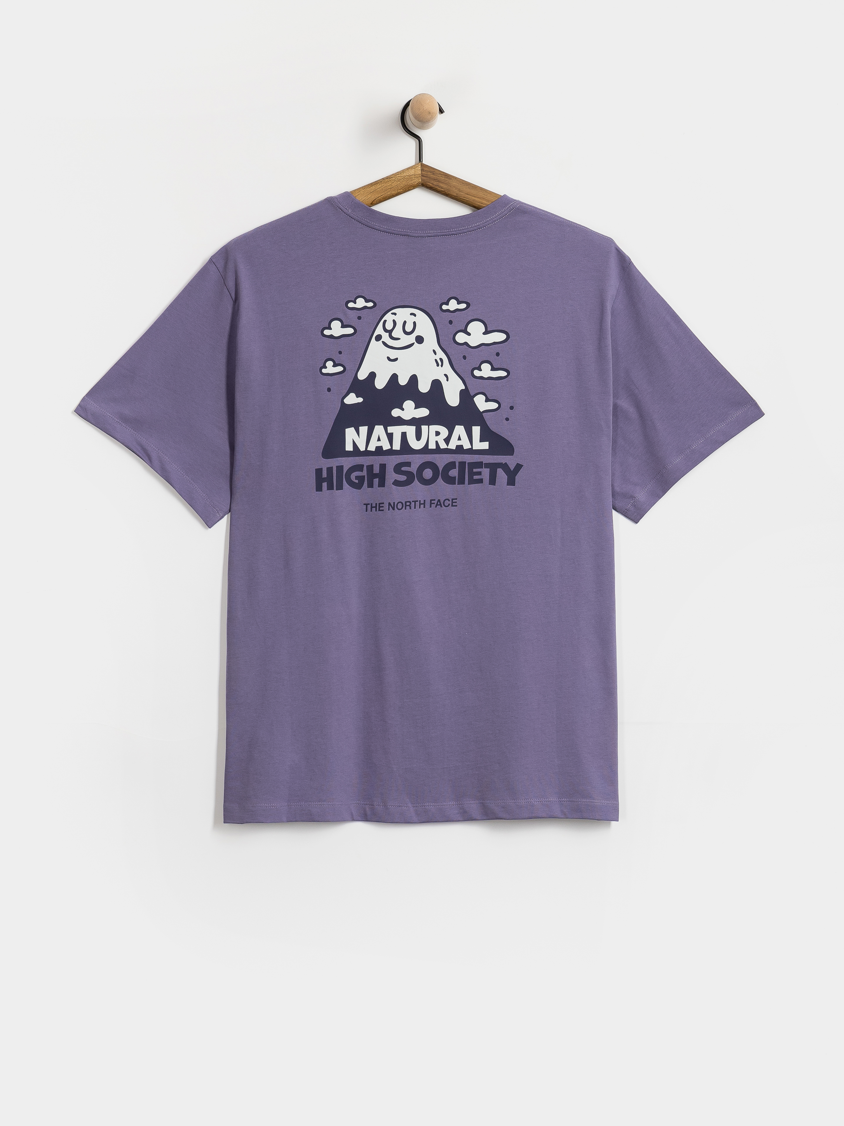 Tricou The North Face Nat High Society Relaxed (grounded plum)