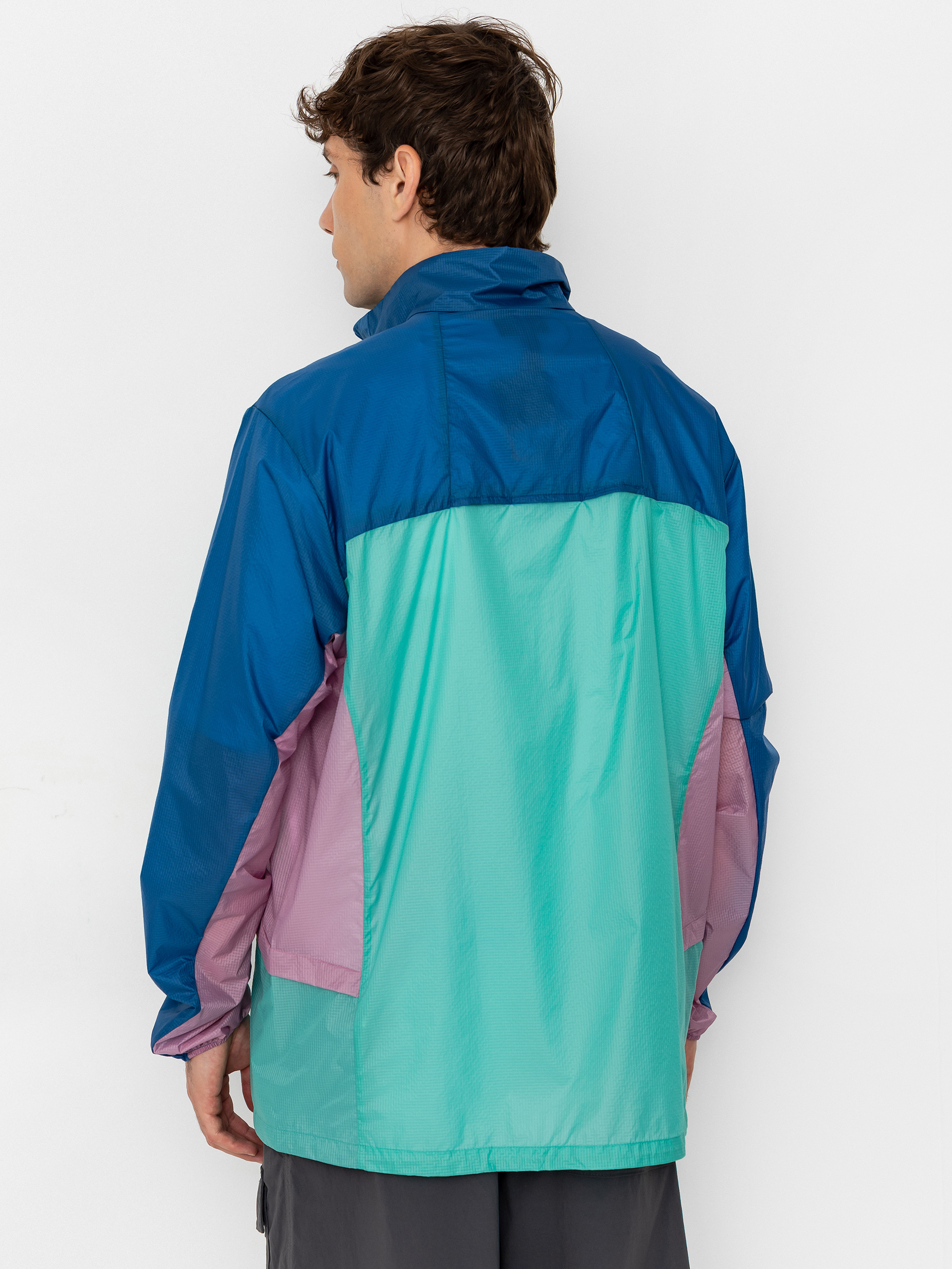 Geacă Patagonia Houdini Stash 1/2 Zip (aqua stone)
