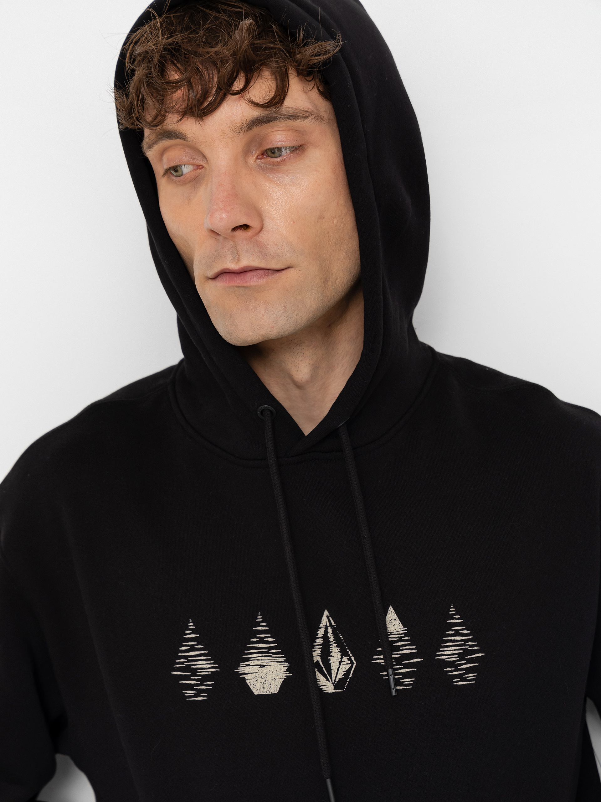 Hanorac cu glugă Volcom Watanite HD (black)