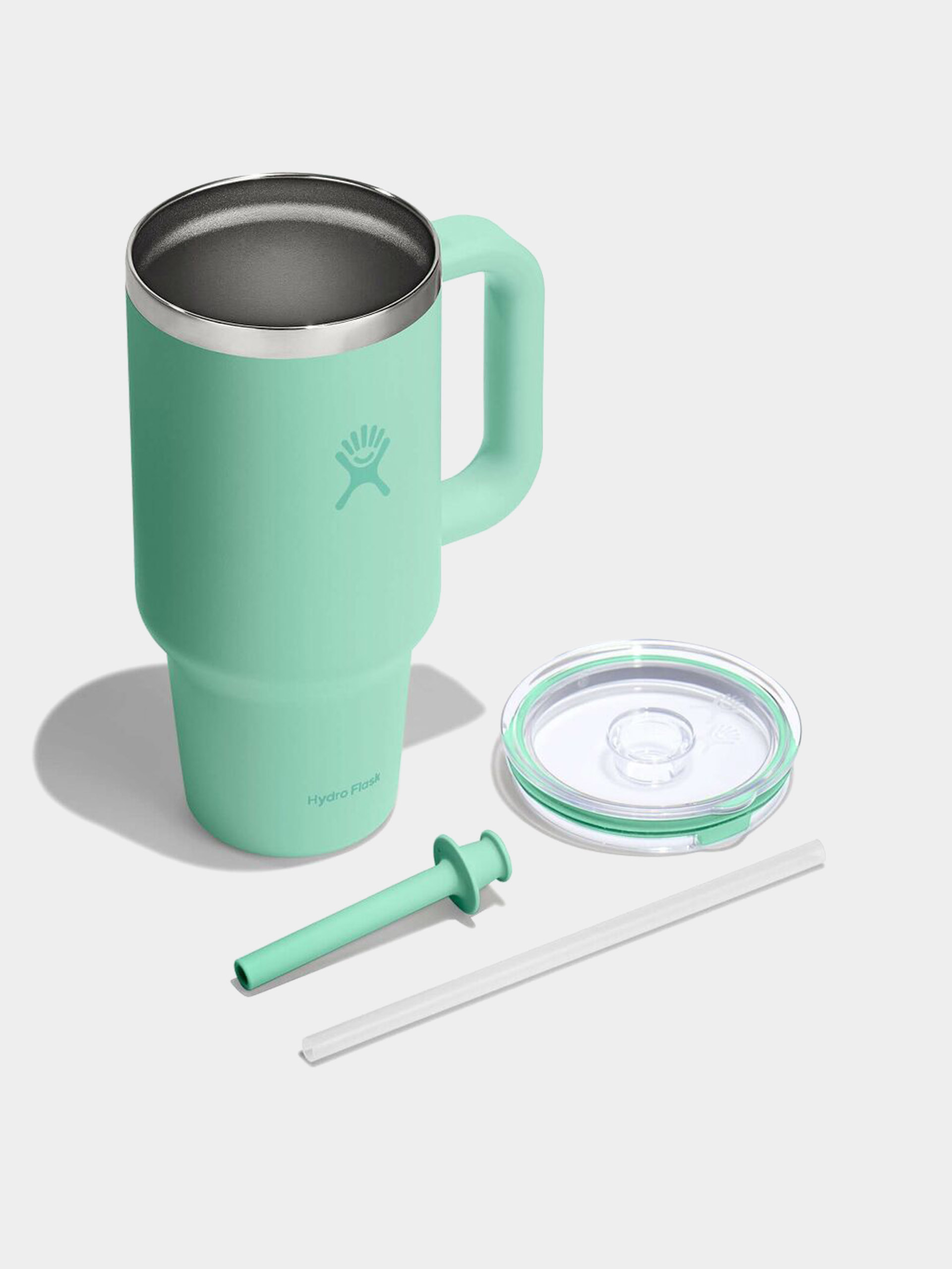 Ceașcă Hydro Flask Travel Tumbler Clear Lid 946ml (mermaid green)