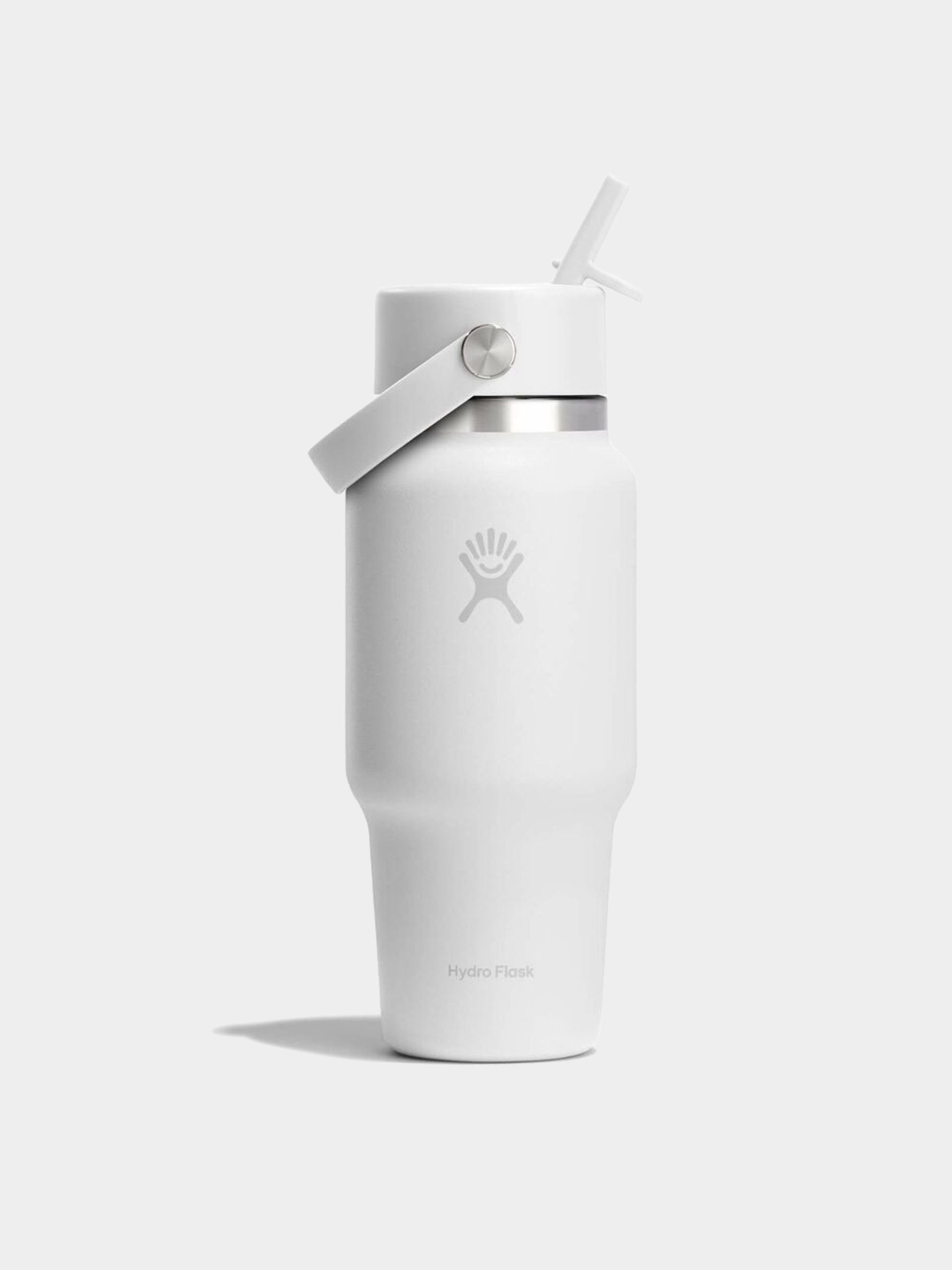 Sticla Hydro Flask Wide Flex Straw Travel 710ml (white)
