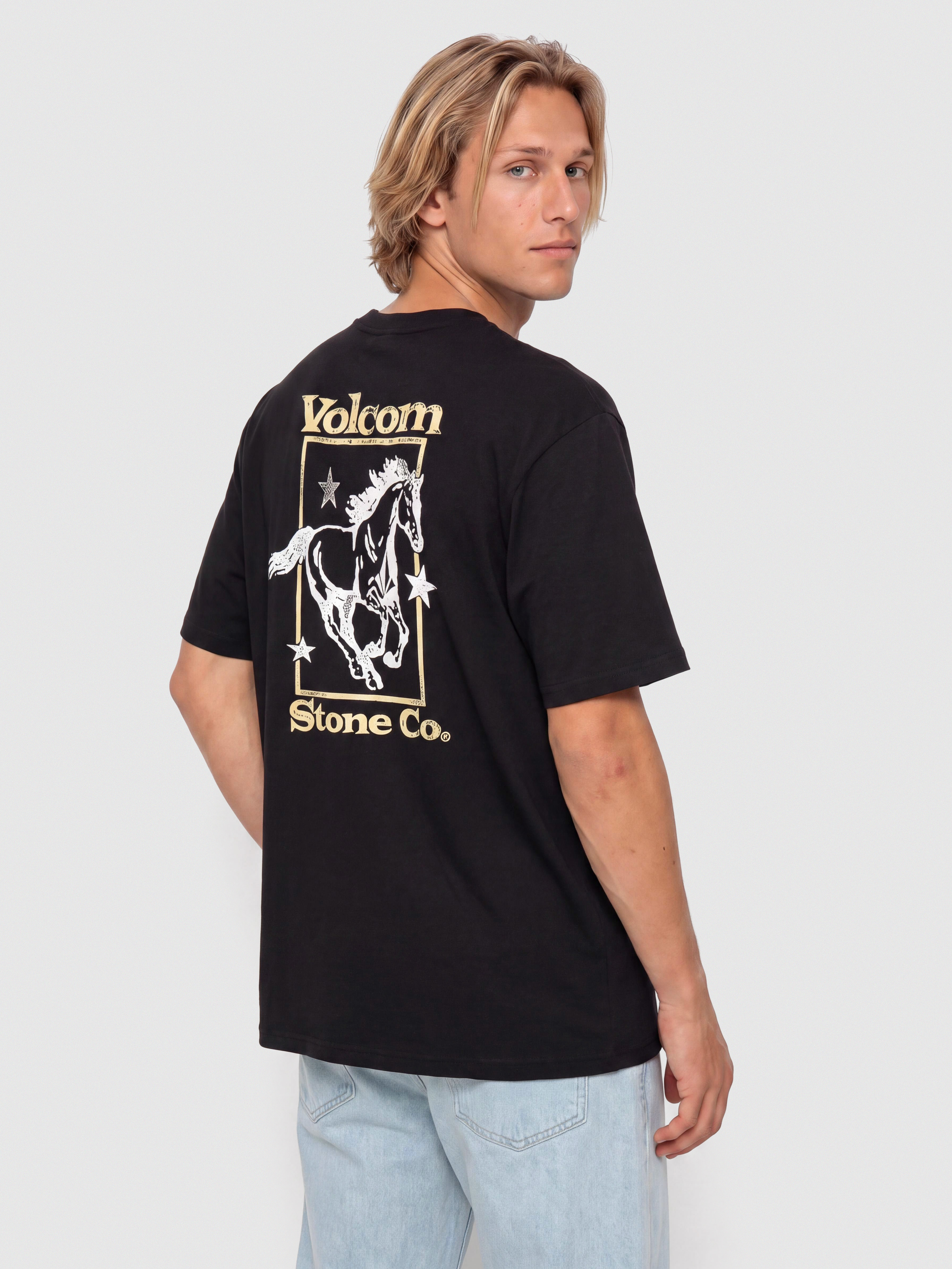 Tricou Volcom Giddyup (black)