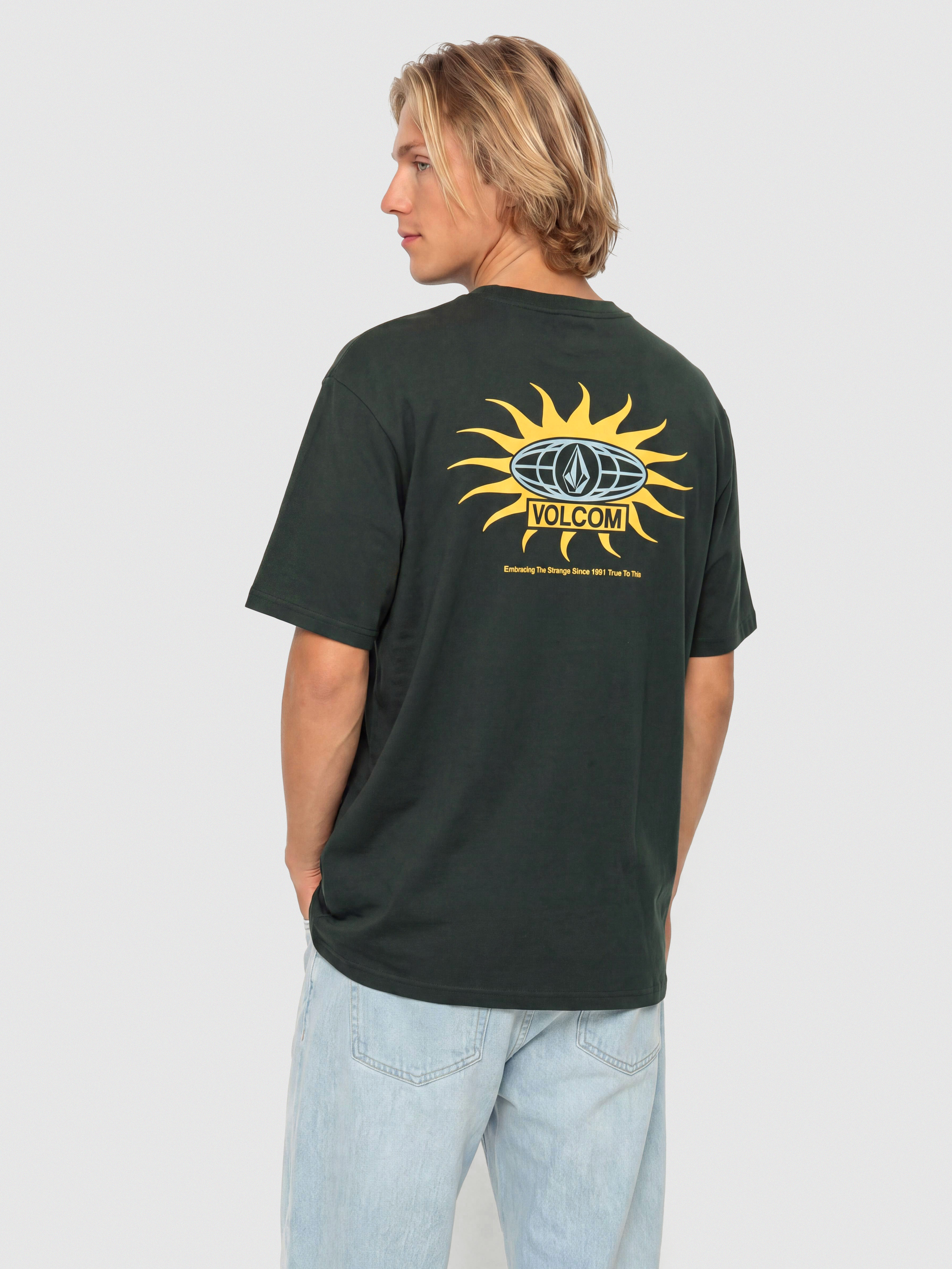 Tricou Volcom Sunlog Bsc (scarab)