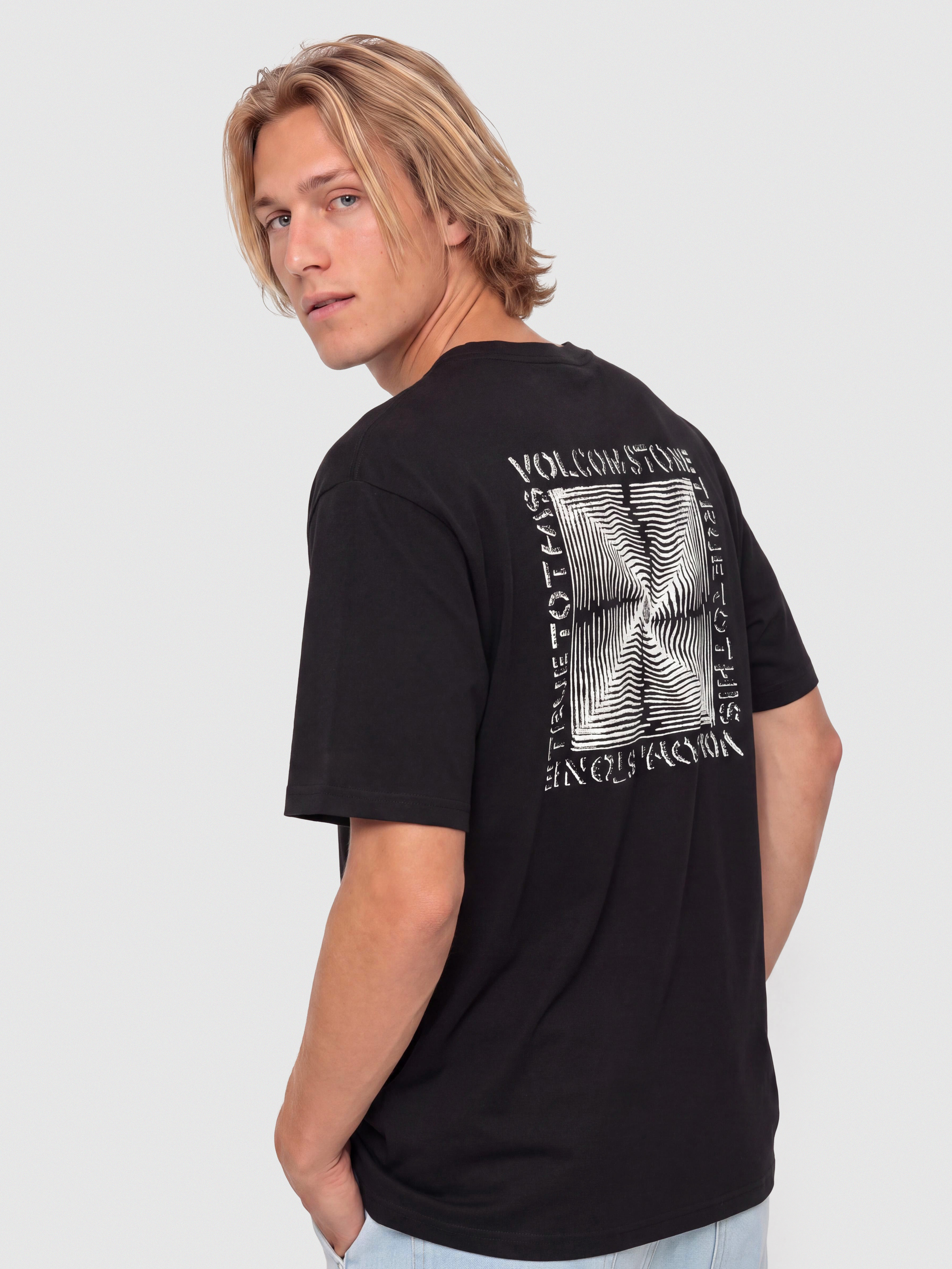 Tricou Volcom Voidstone Bsc (black)