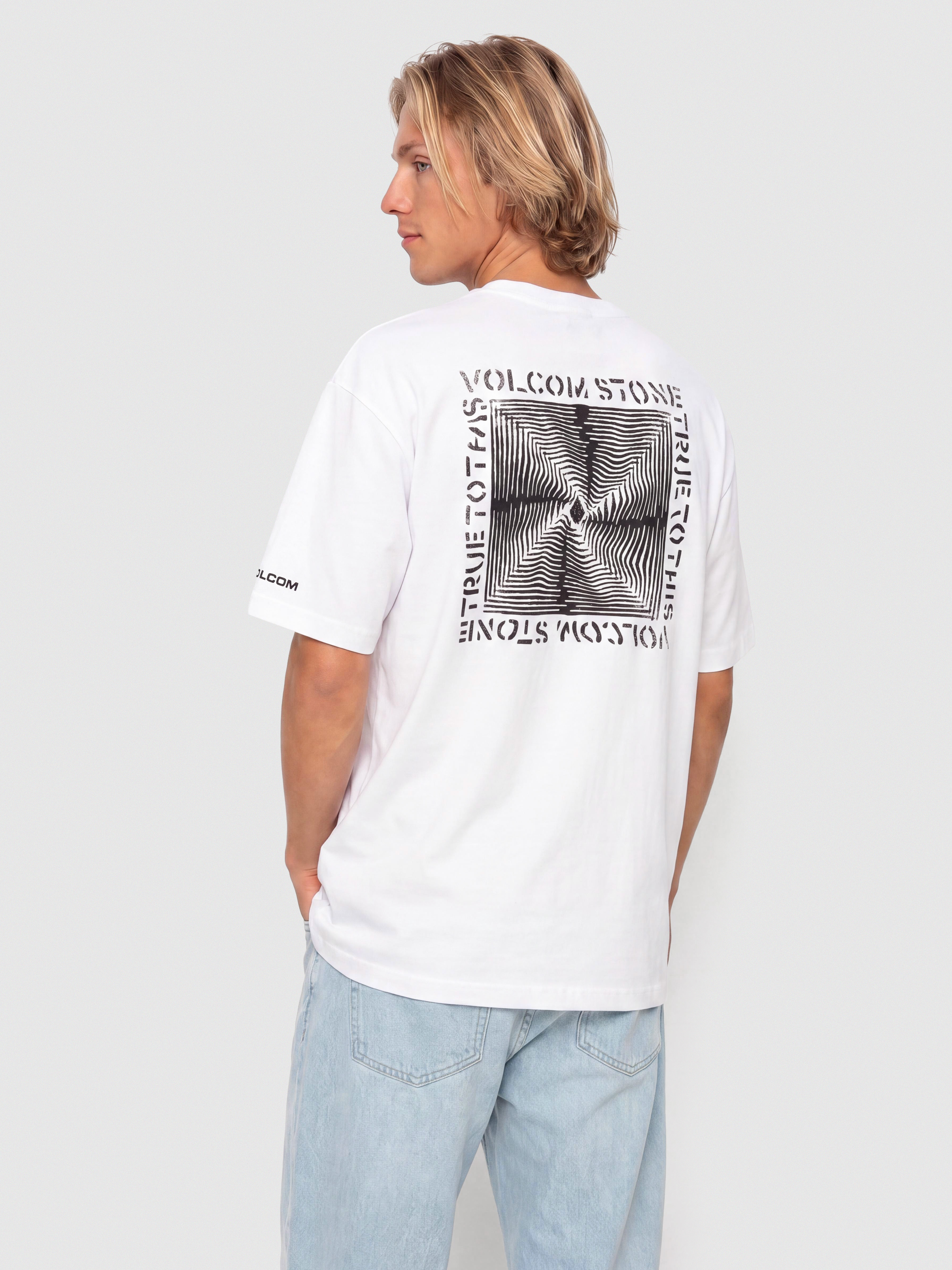 Tricou Volcom Voidstone Bsc (white)