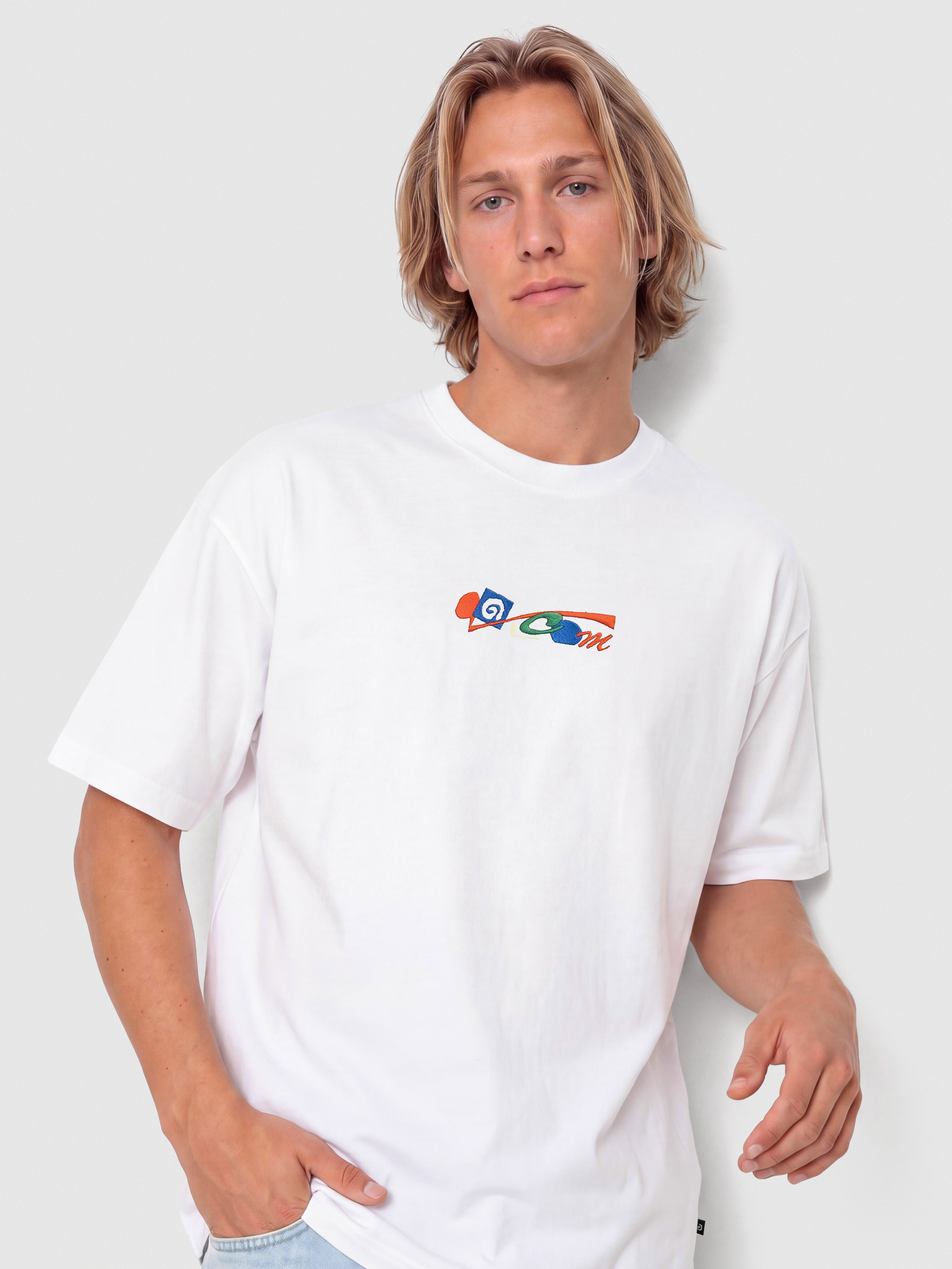 Tricou Volcom Fa Carrau 2 Lse (white)