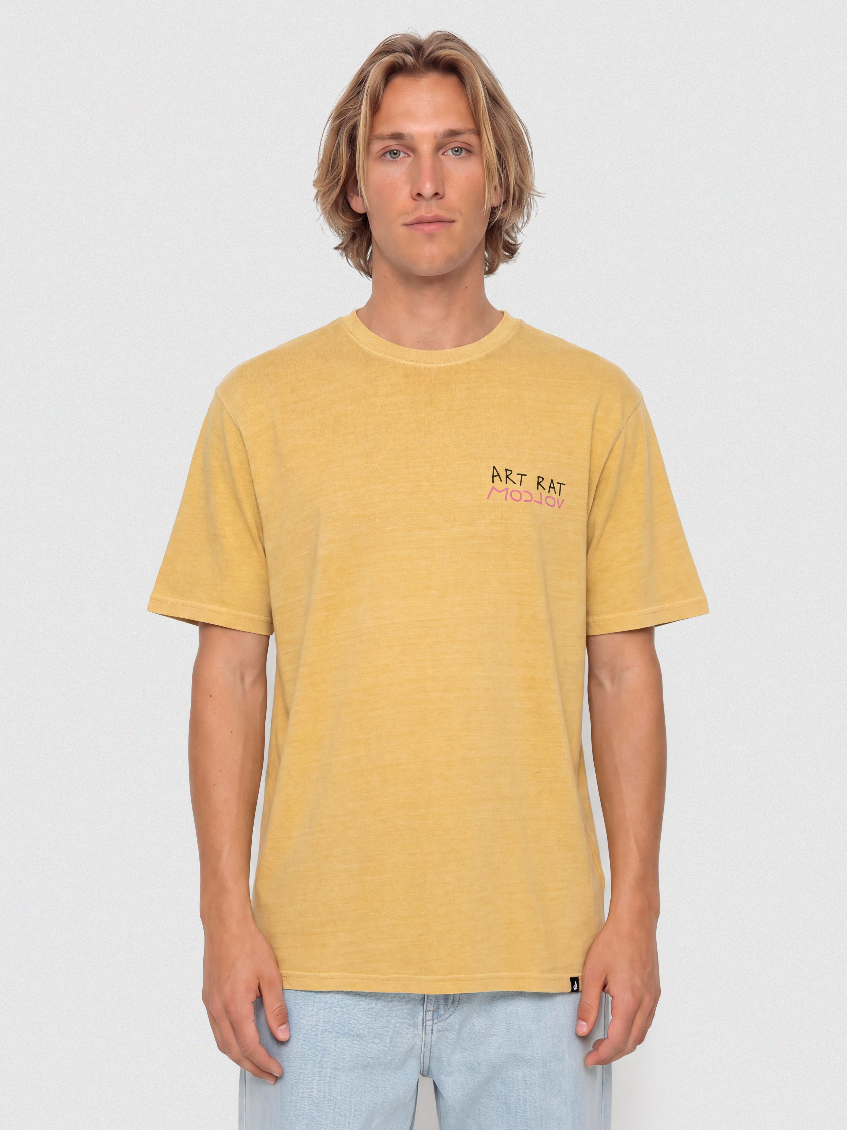Tricou Volcom Fa Ozzy 2 (mustard)