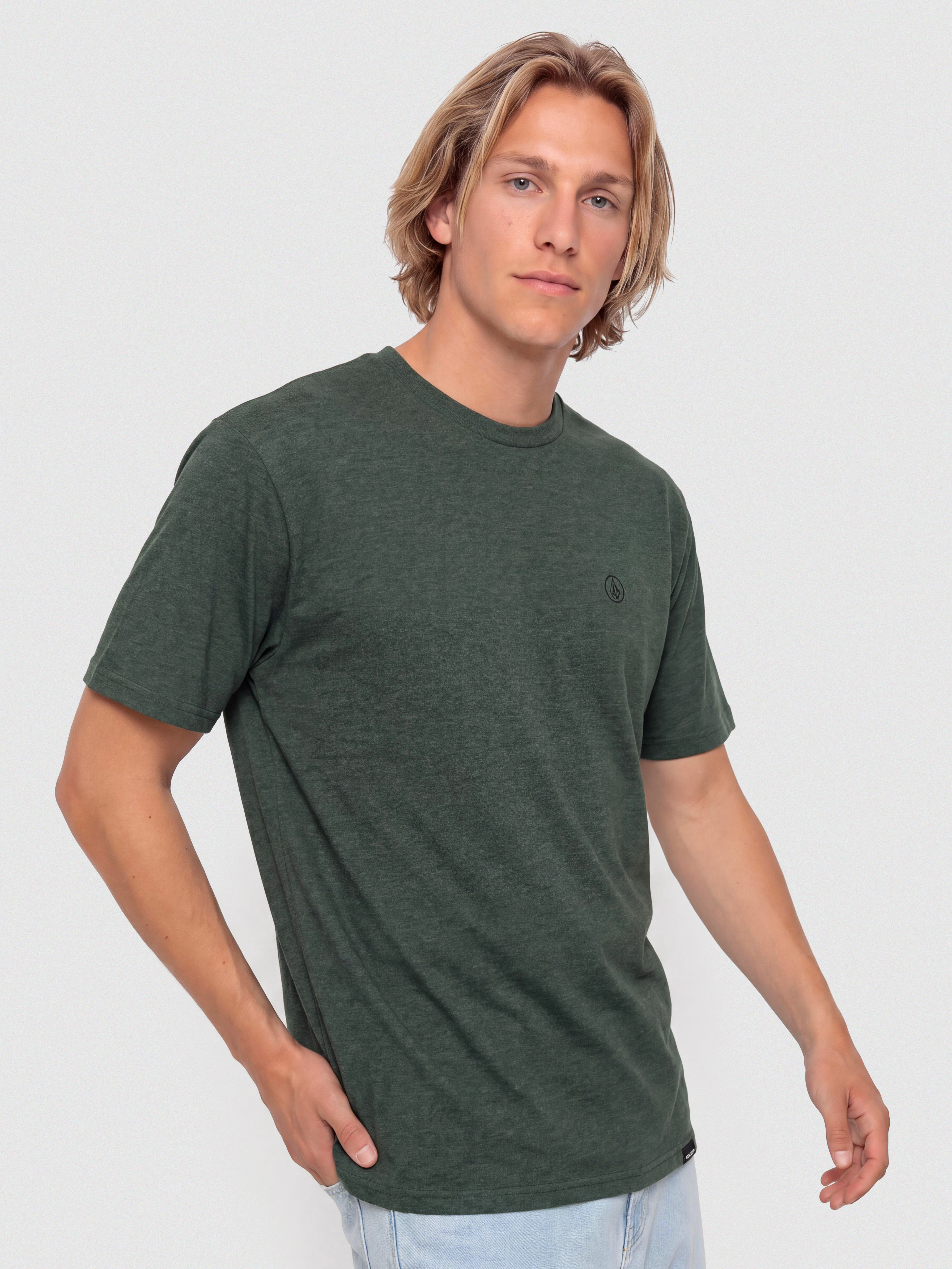 Tricou Volcom Circle Blanks Hth (scarab)