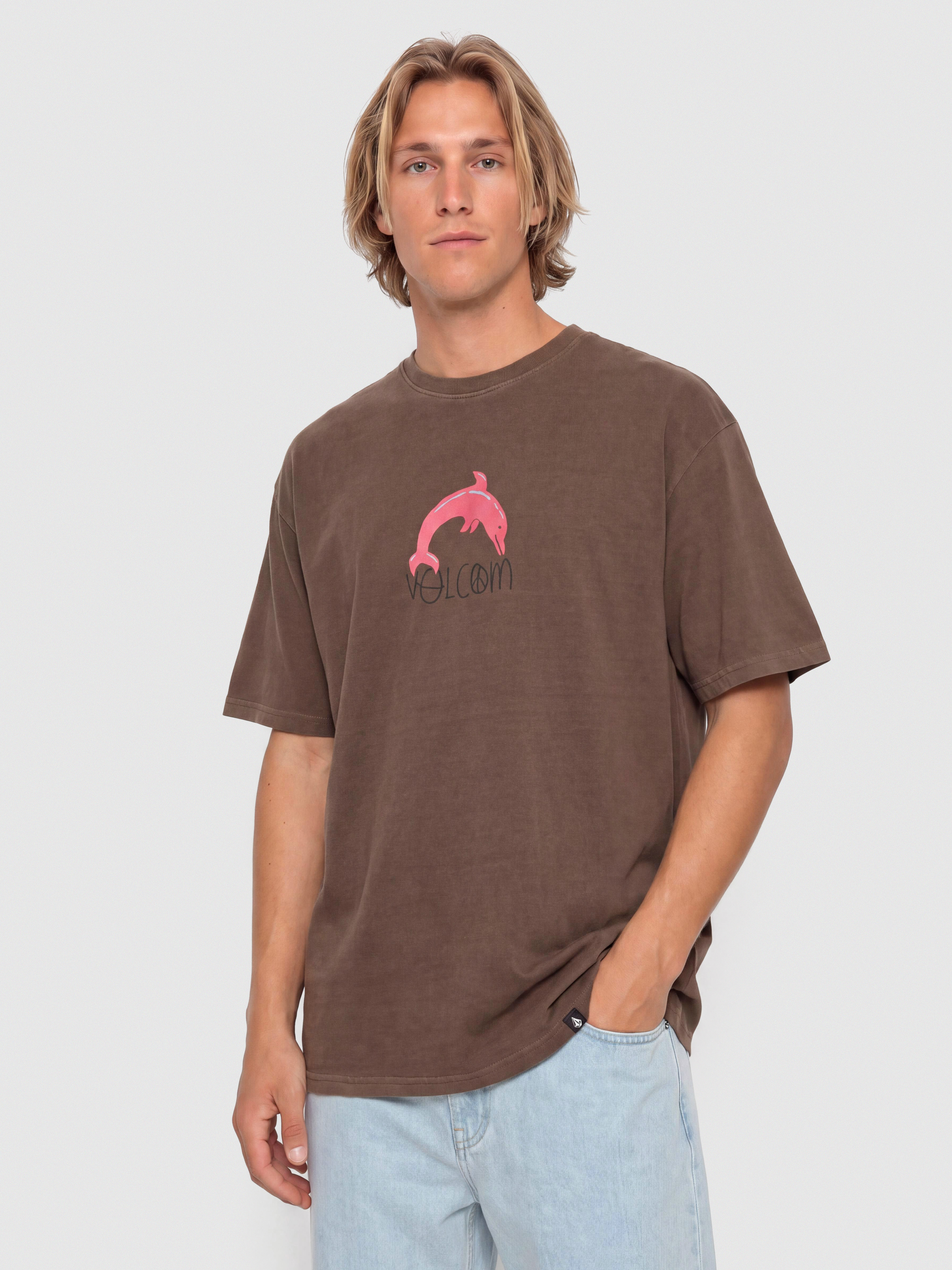Tricou Volcom Fa Ozzy 3 (raisin)