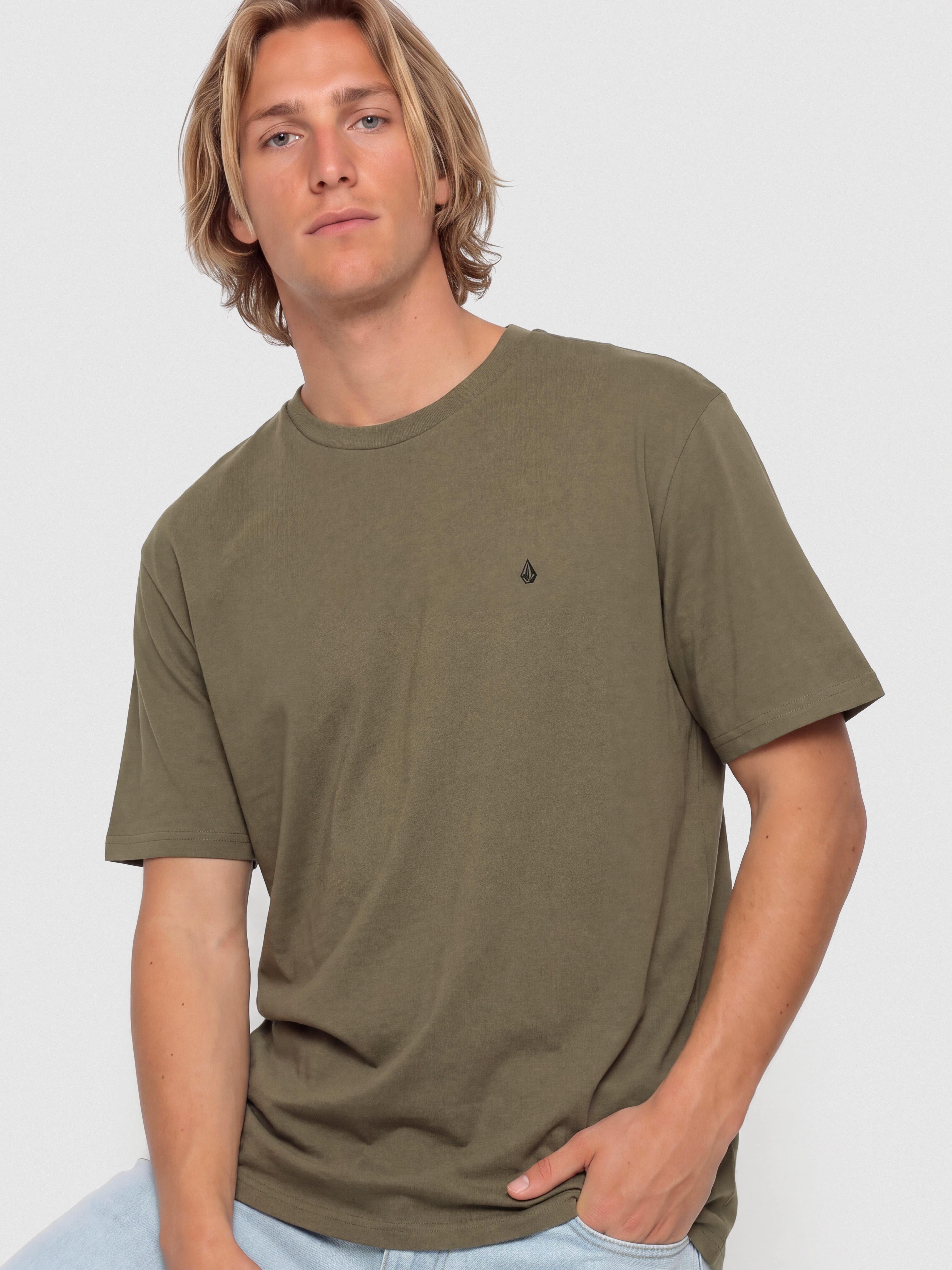 Tricou Volcom Stone Blanks Bsc (wintermoss)