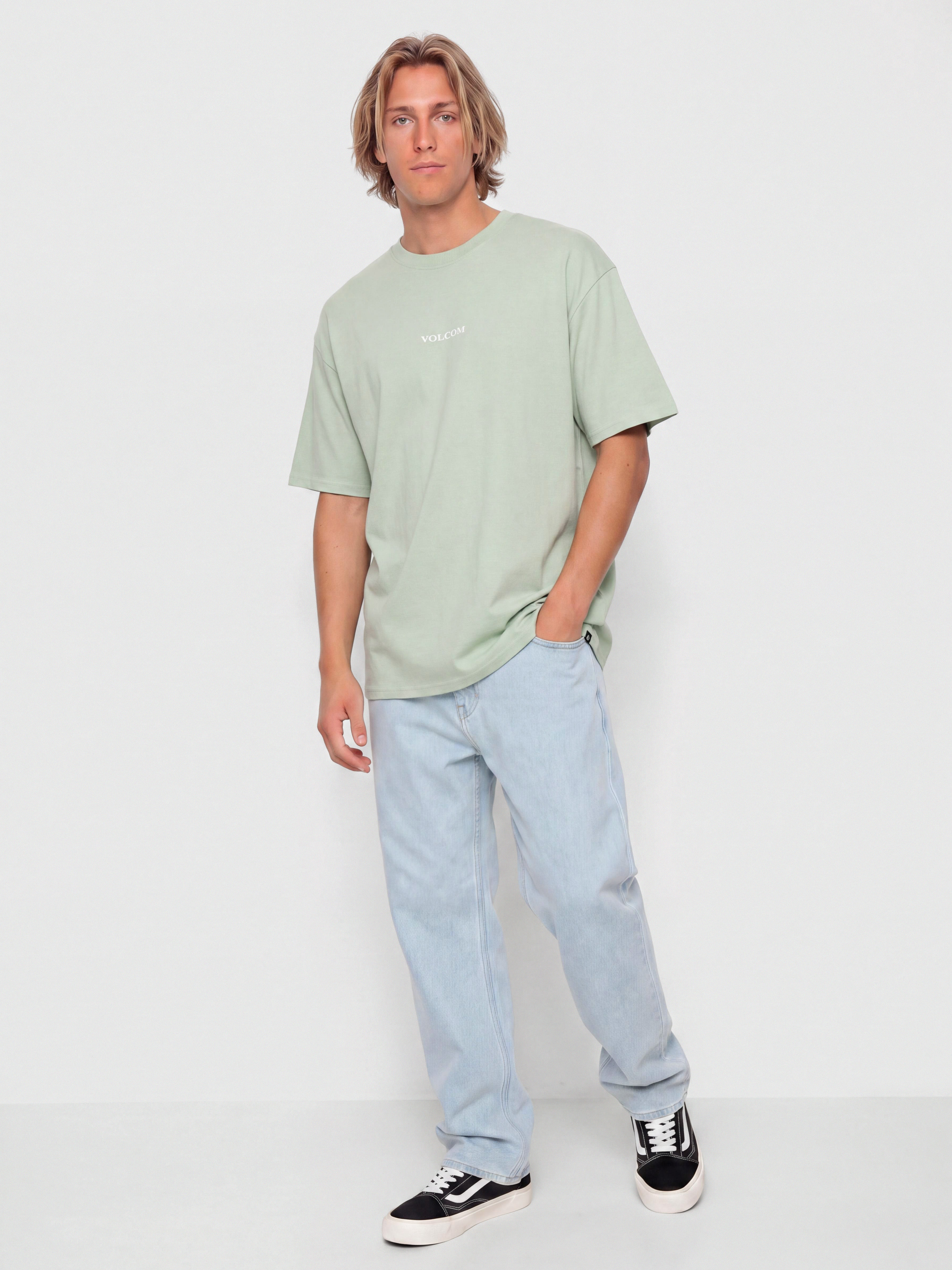 Tricou Volcom Volcom Stone Lse (ice green)