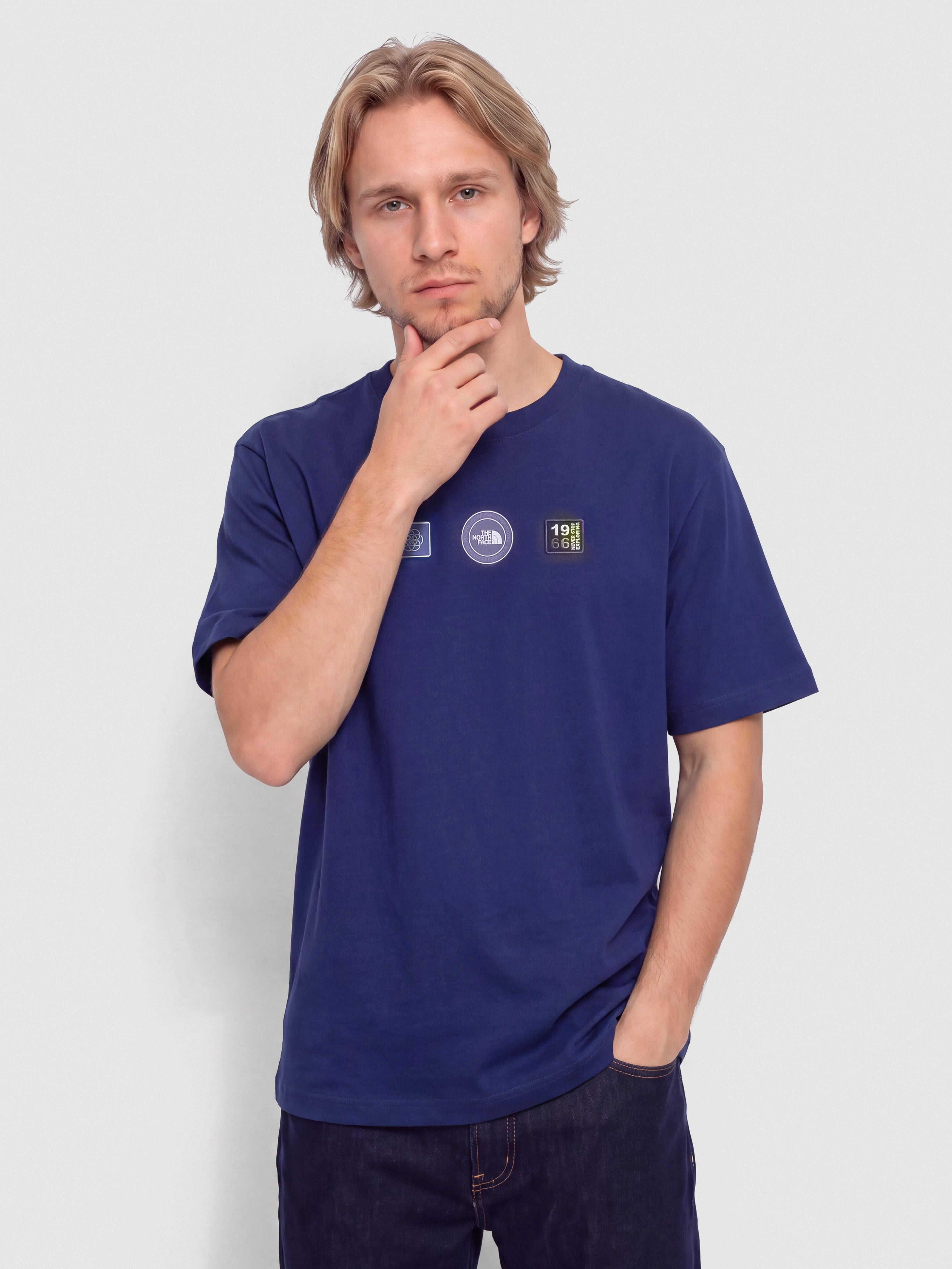 Tricou The North Face Explorer Badges Relaxed